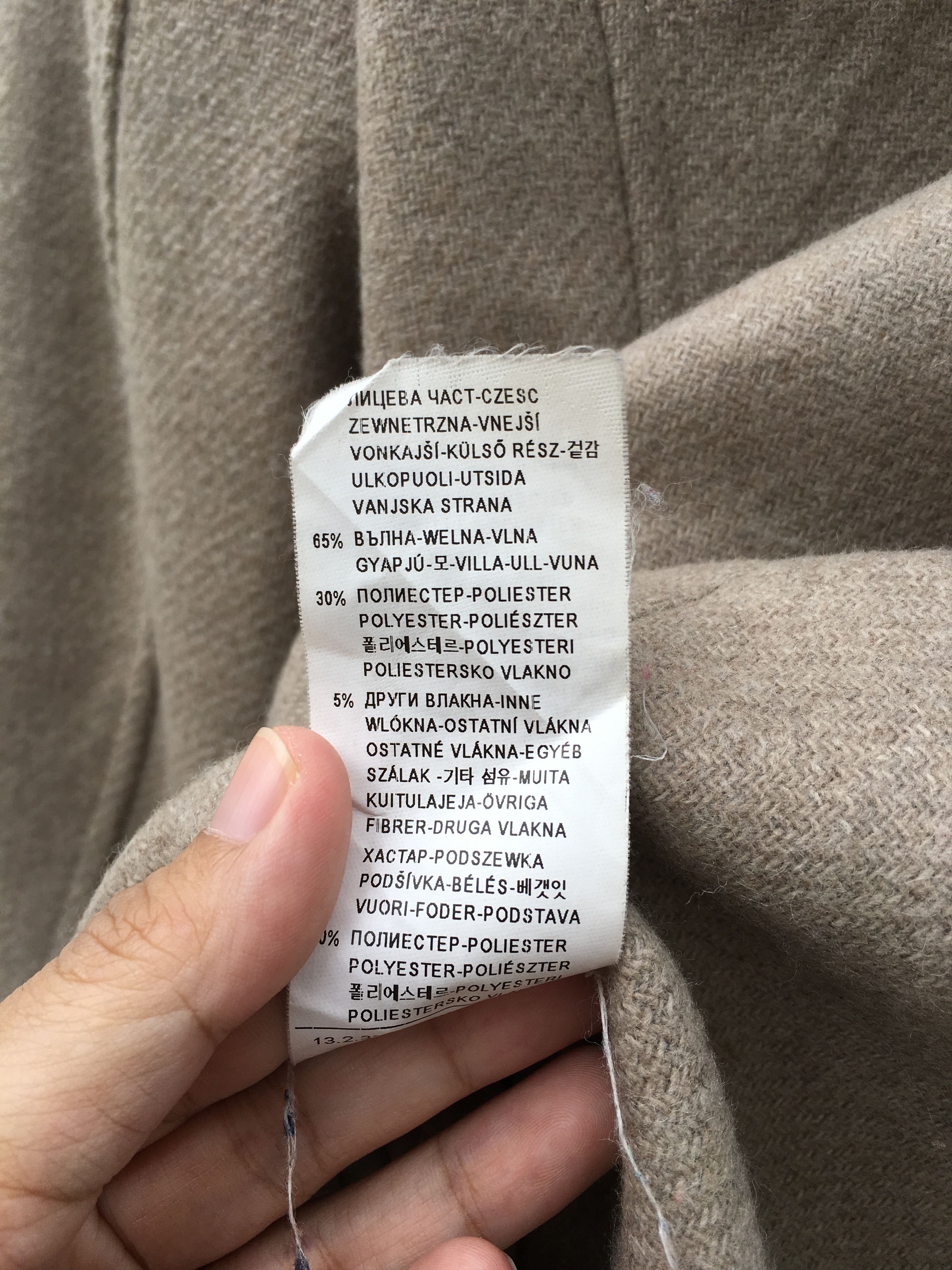 Benetton Vintage Stile Benetton Wool Jacket brown Size US M / EU 48-50 / 2 - 14 Thumbnail