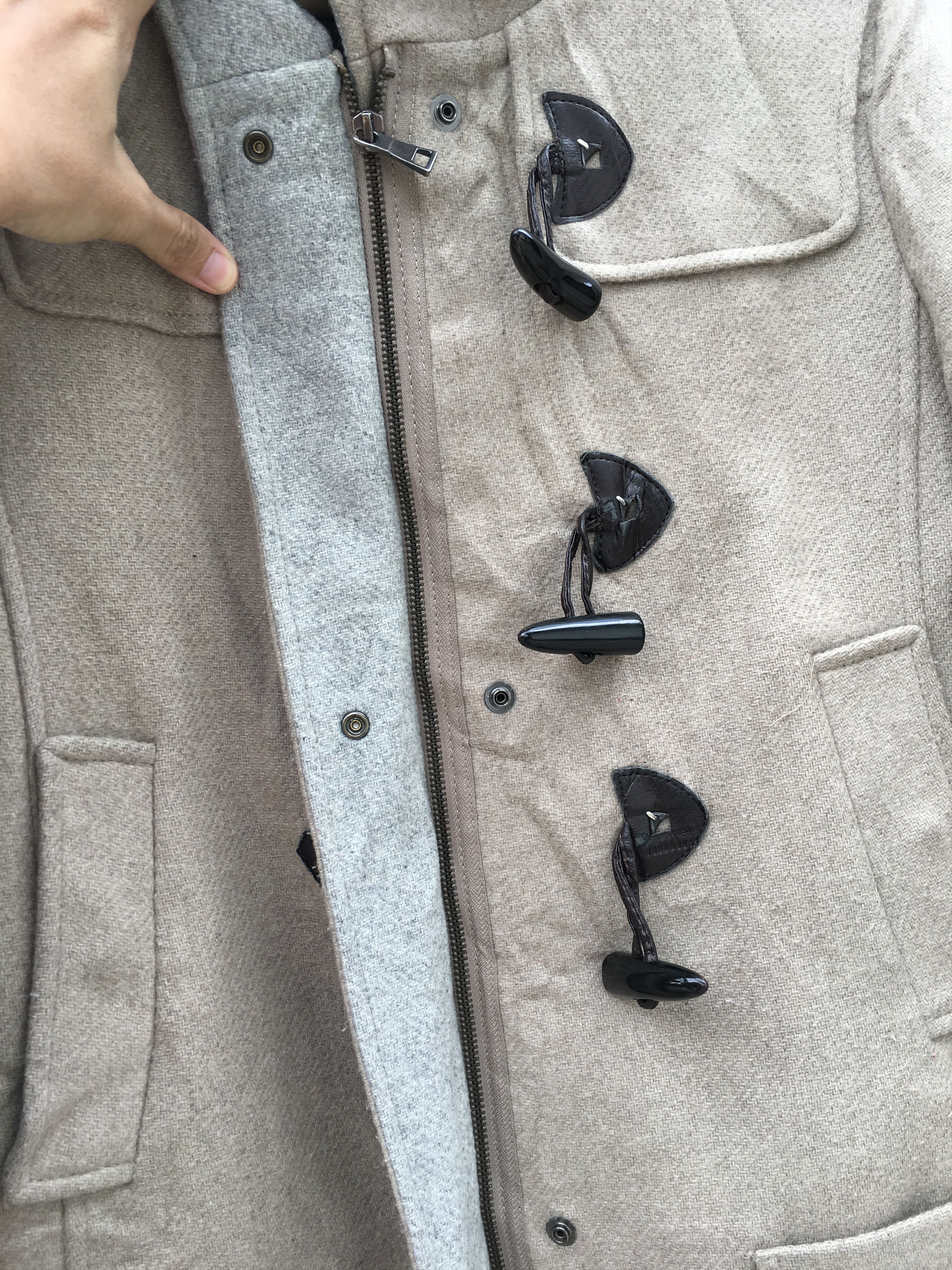 Benetton Vintage Stile Benetton Wool Jacket brown Size US M / EU 48-50 / 2 - 7 Thumbnail