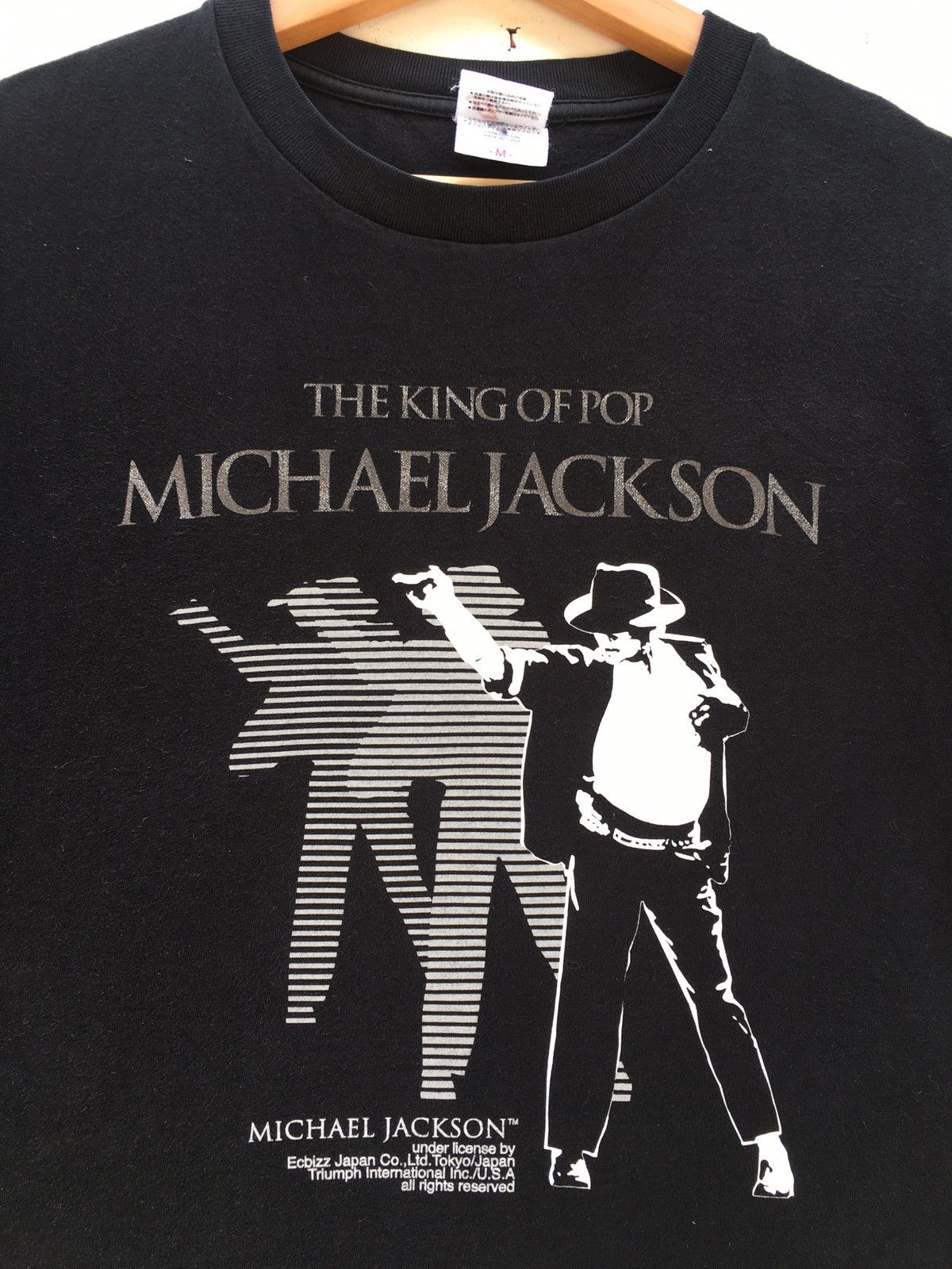 Michael Jackson Vintage King of Pop Michael Jackson Tshirt Size US M / EU 48-50 / 2 - 6 Thumbnail