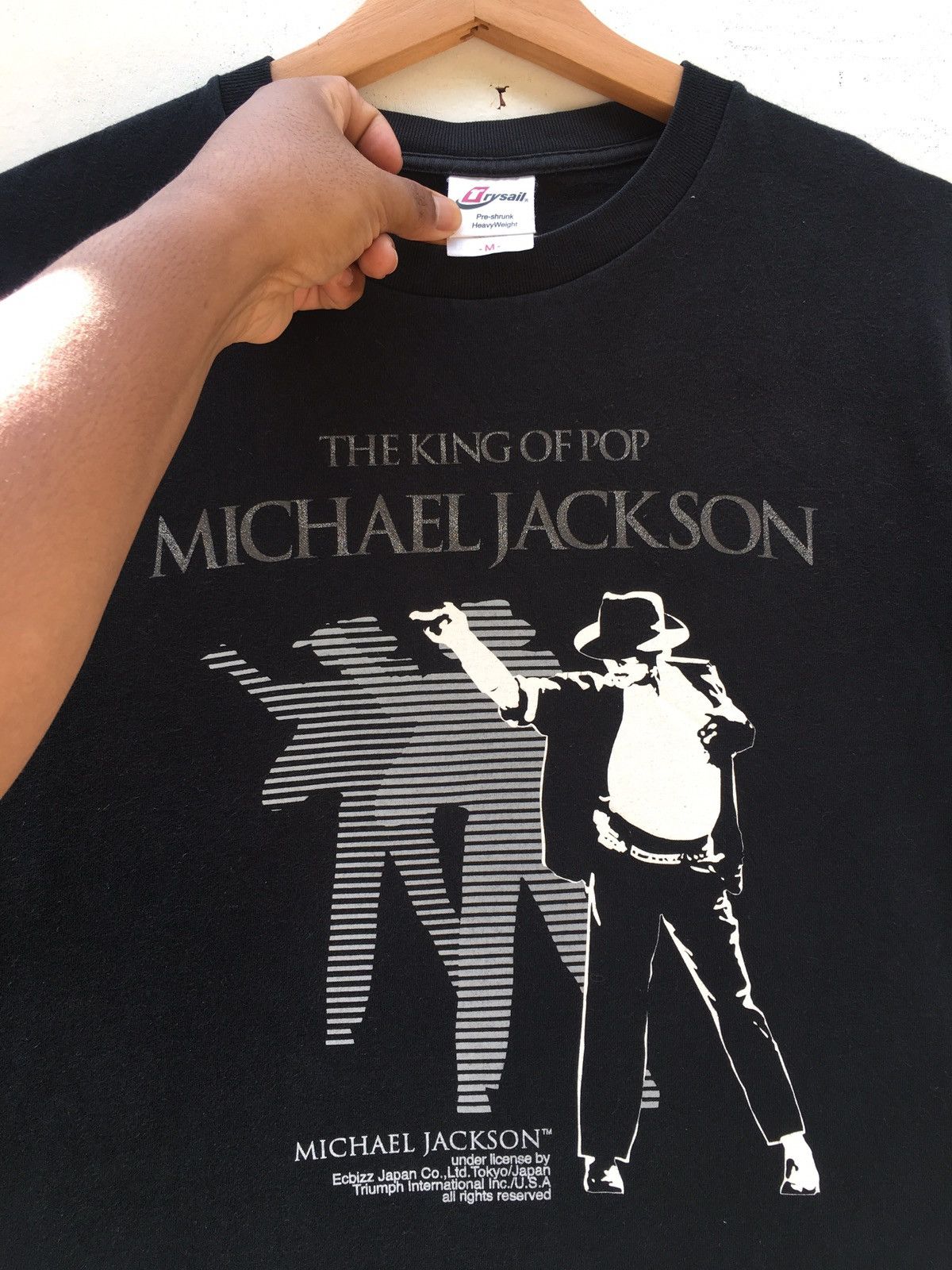 Michael Jackson Vintage King of Pop Michael Jackson Tshirt Size US M / EU 48-50 / 2 - 7 Thumbnail