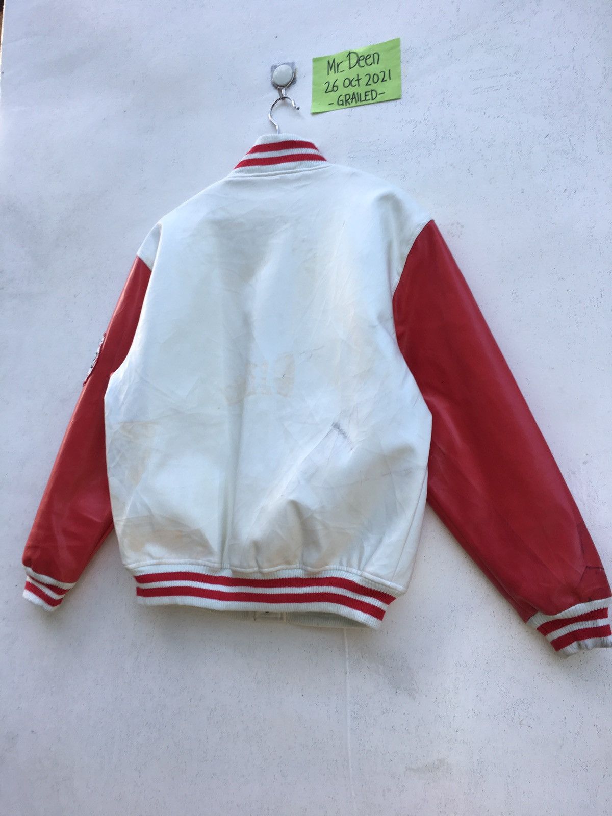 New York Yankees Rare Vintage New York Yankees Leather Jacket Size US L / EU 52-54 / 3 - 16 Thumbnail