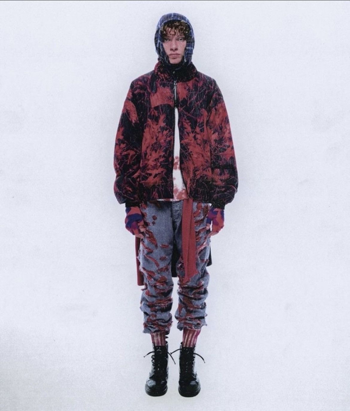 Japanese Brand × Siberia Hills ★ SIBERIA HILLS, Blood Tree Windbreaker Size US XL / EU 56 / 4 - 3 Thumbnail