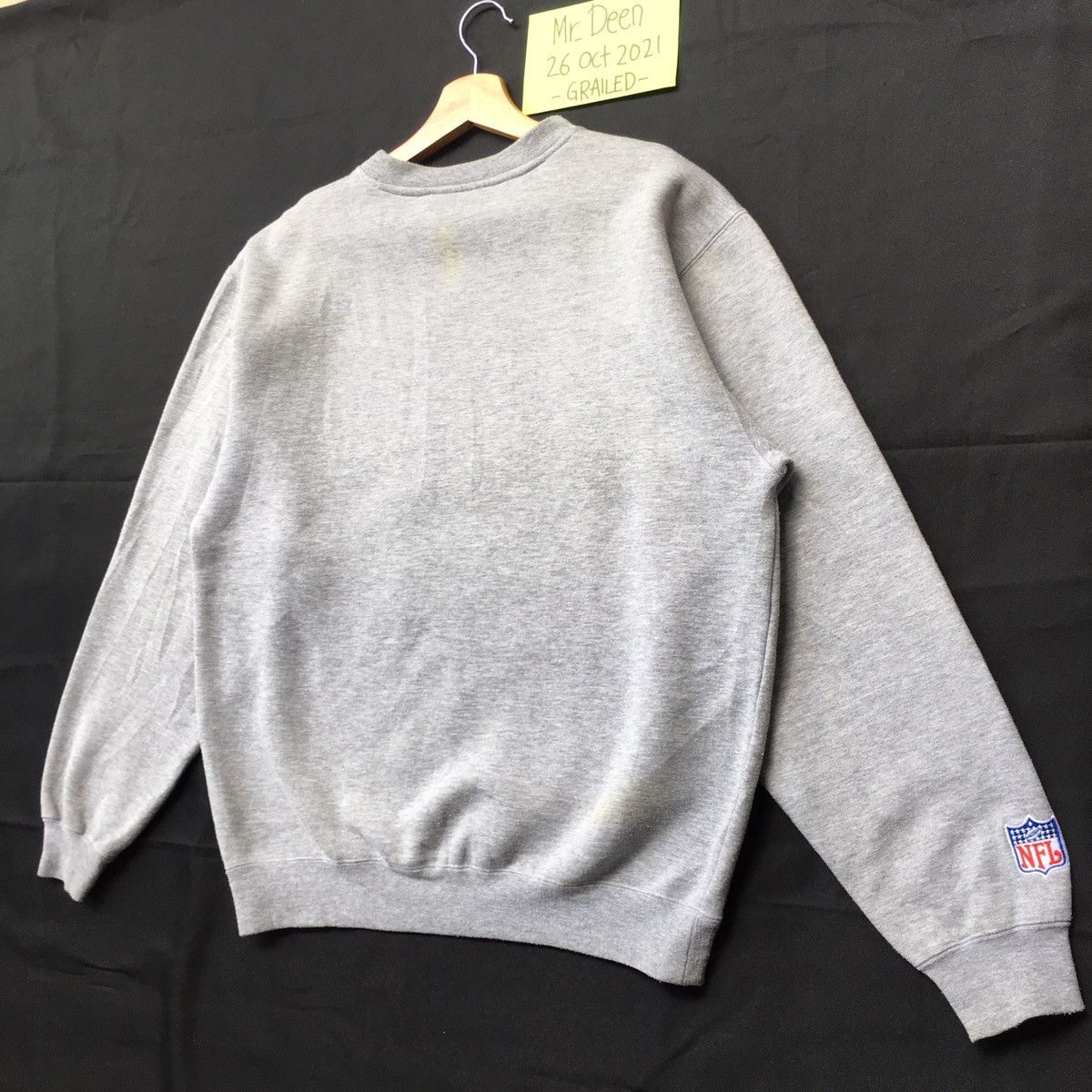 NFL Vintage NFL Raiders Big Logo Sweater Size US L / EU 52-54 / 3 - 12 Thumbnail