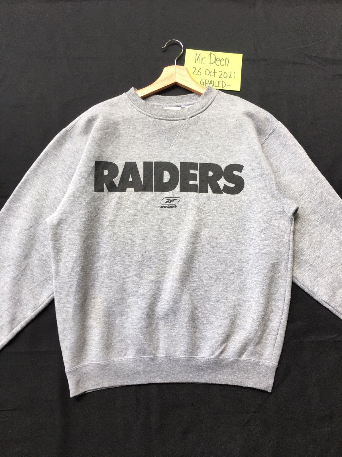 NFL Vintage NFL Raiders Big Logo Sweater Size US L / EU 52-54 / 3 - 2 Thumbnail