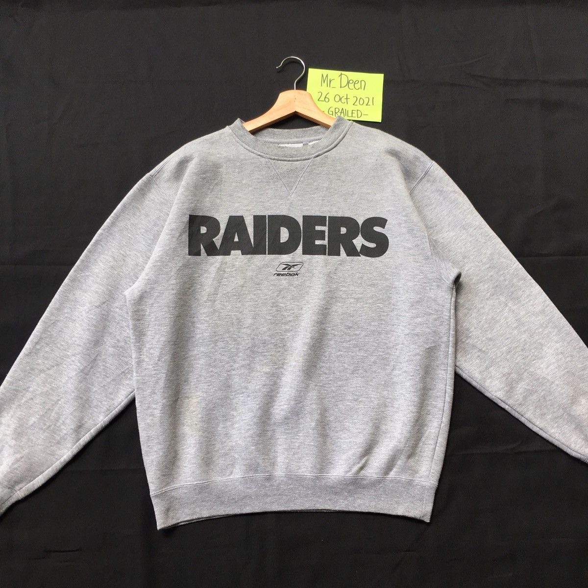 NFL Vintage NFL Raiders Big Logo Sweater Size US L / EU 52-54 / 3 - 1 Thumbnail