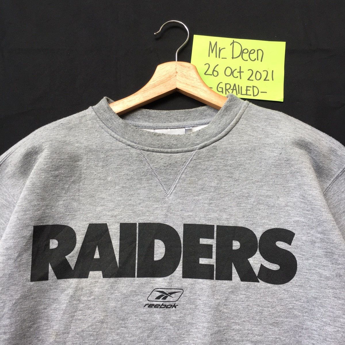 NFL Vintage NFL Raiders Big Logo Sweater Size US L / EU 52-54 / 3 - 5 Thumbnail