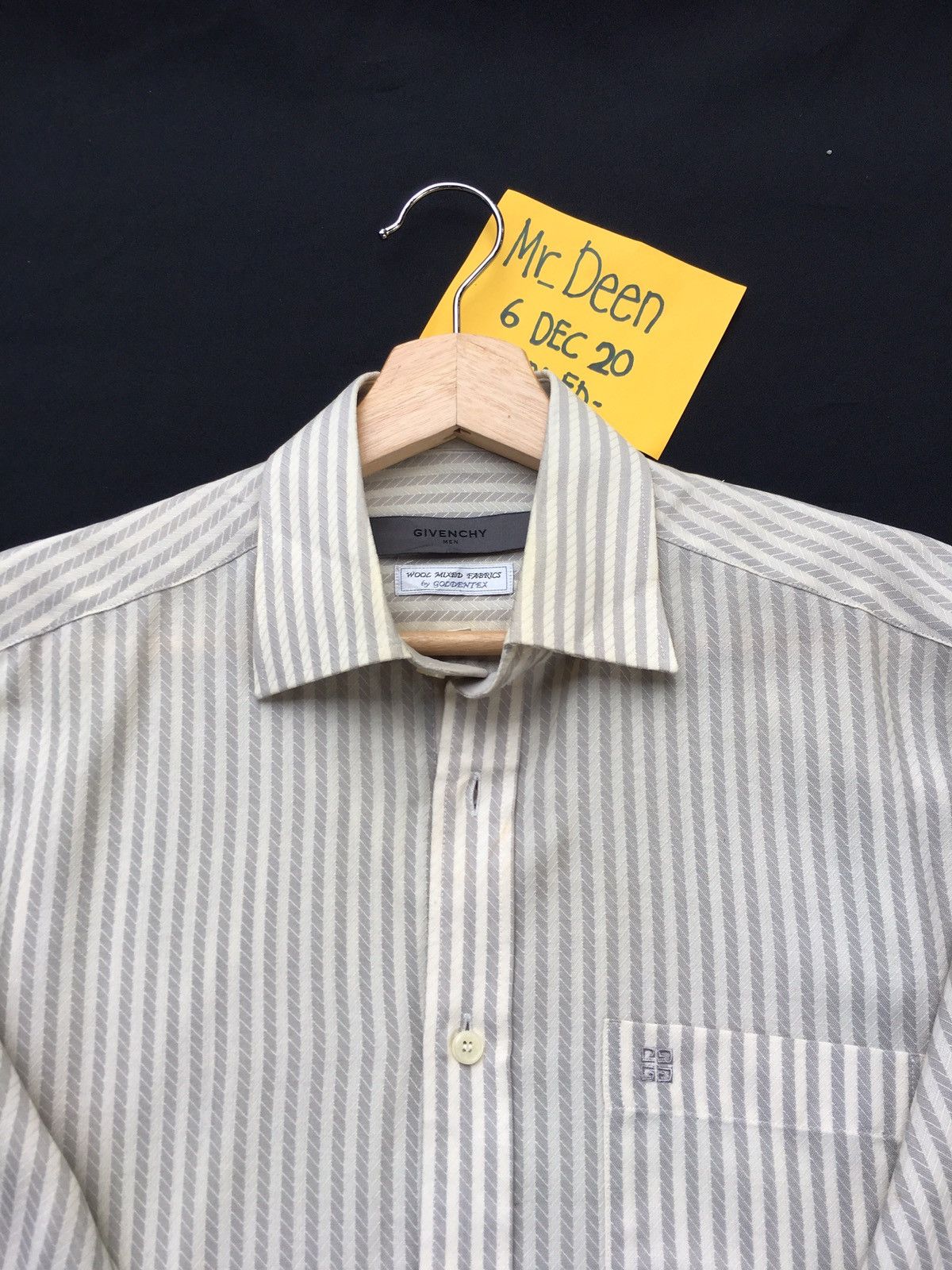 Givenchy Vintage 90s Givenchy Longsleeve Buttons Up Shirt Size US M / EU 48-50 / 2 - 6 Thumbnail