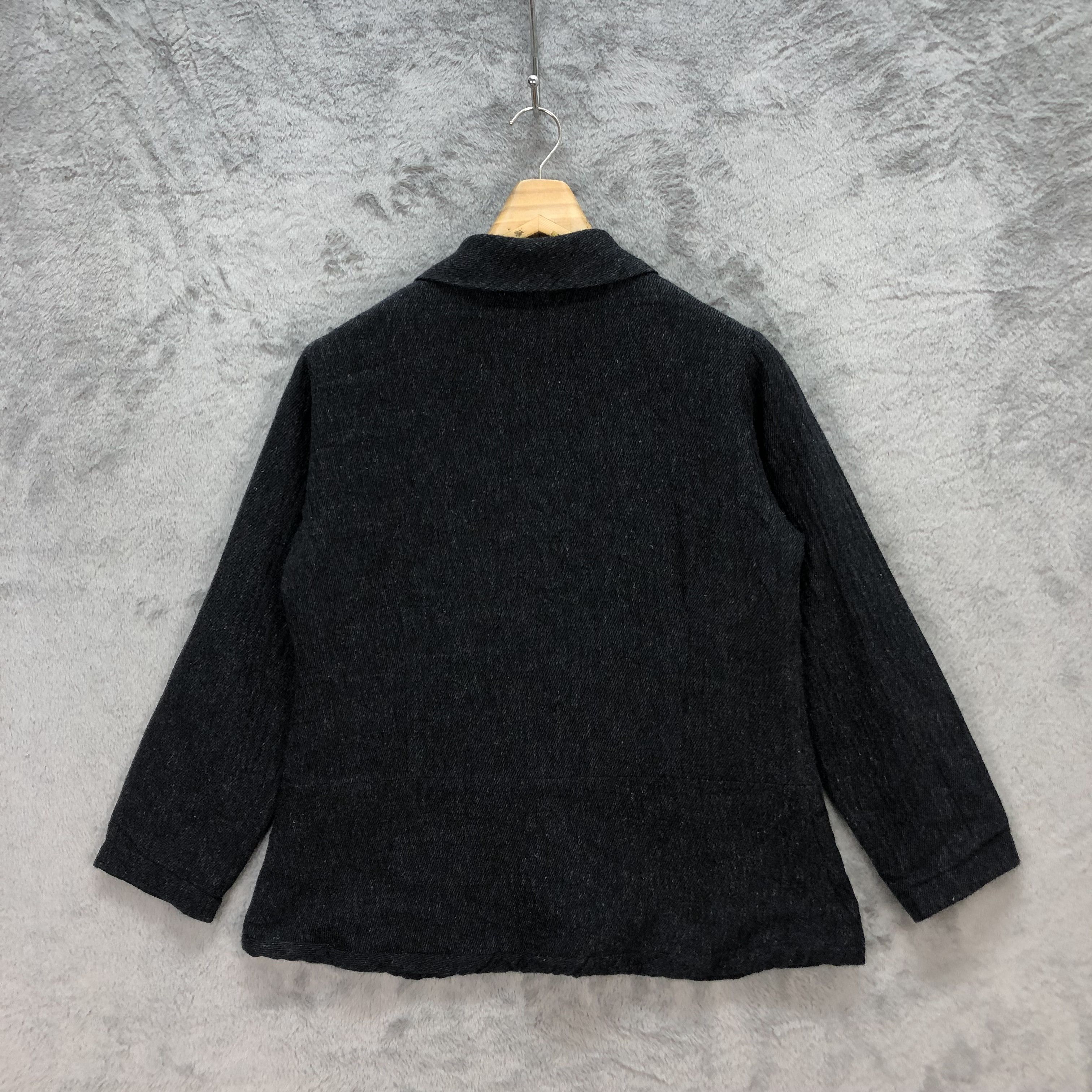 Issey Miyake ARCHIVES🔥 PLANTATION BY ISSEY MIYAKE COAT JACKET #5693-203 Size M / US 6-8 / IT 42-44 - 10 Thumbnail