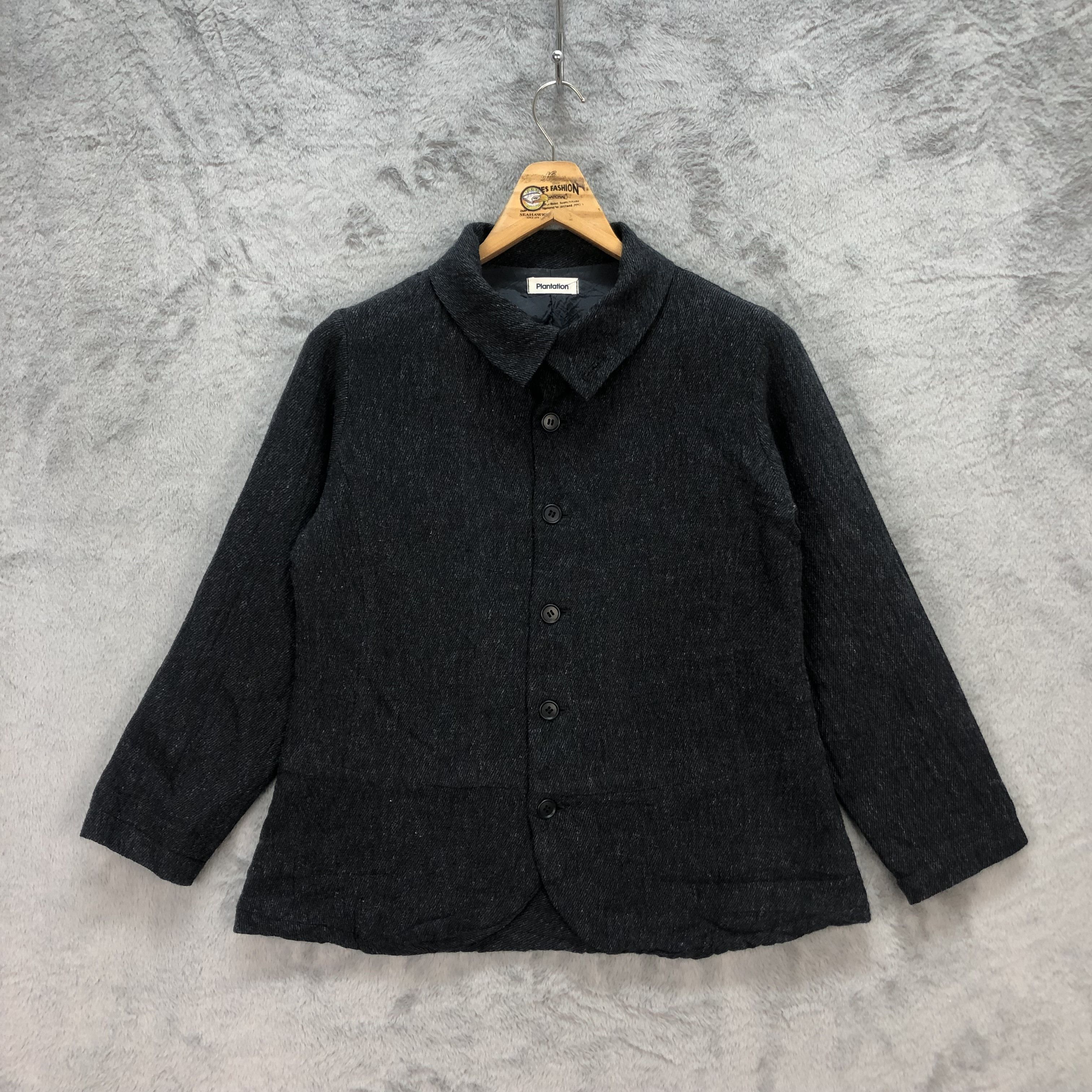 Issey Miyake ARCHIVES🔥 PLANTATION BY ISSEY MIYAKE COAT JACKET #5693-203 Size M / US 6-8 / IT 42-44 - 1 Thumbnail