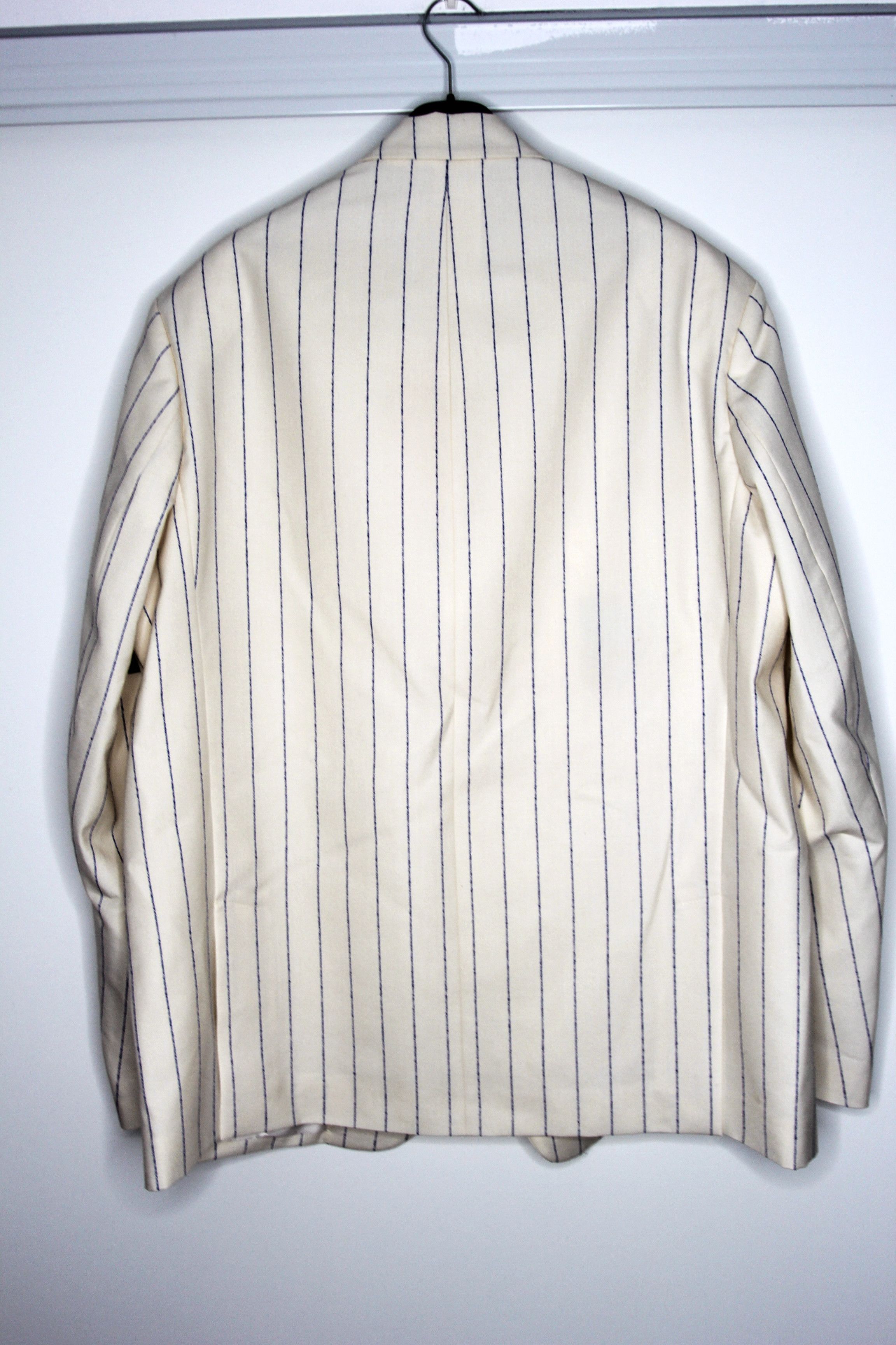 Marni BNWT SS22 MARNI PIN STRIPE WOL FRESCO JACKET 54 Size US L / EU 52-54 / 3 - 3 Thumbnail