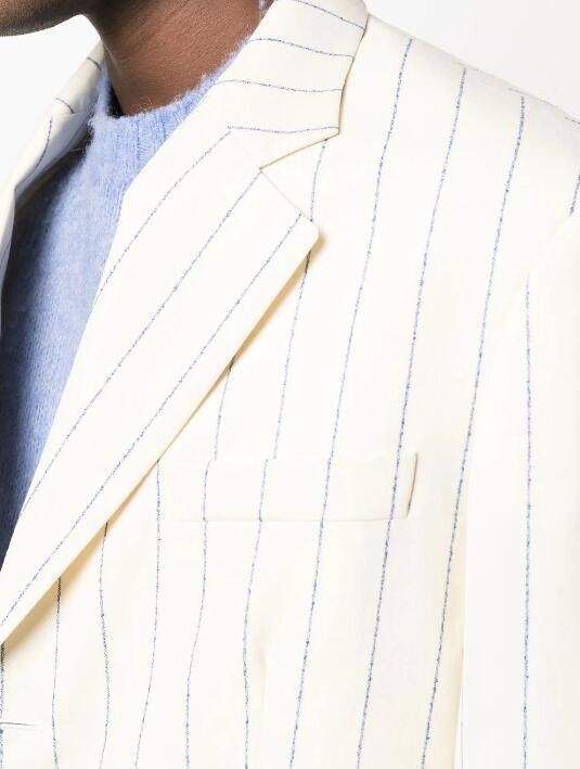 Marni BNWT SS22 MARNI PIN STRIPE WOL FRESCO JACKET 54 Size US L / EU 52-54 / 3 - 13 Thumbnail