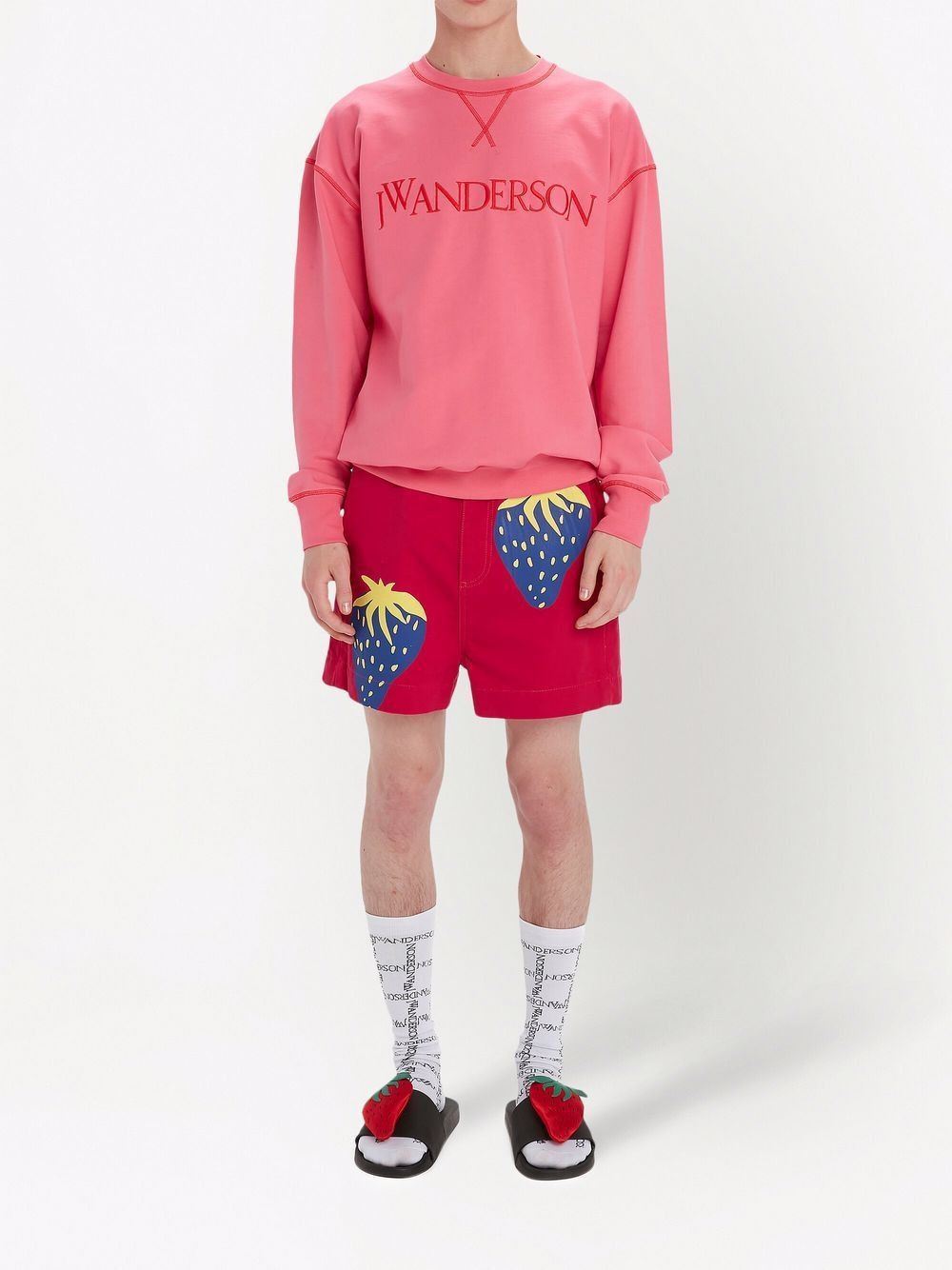 JW Anderson BNWT SS22 J.W.ANDERSON INSIDE OUT CONTRAST SWEATSHIRT S Size US S / EU 44-46 / 1 - 13 Thumbnail