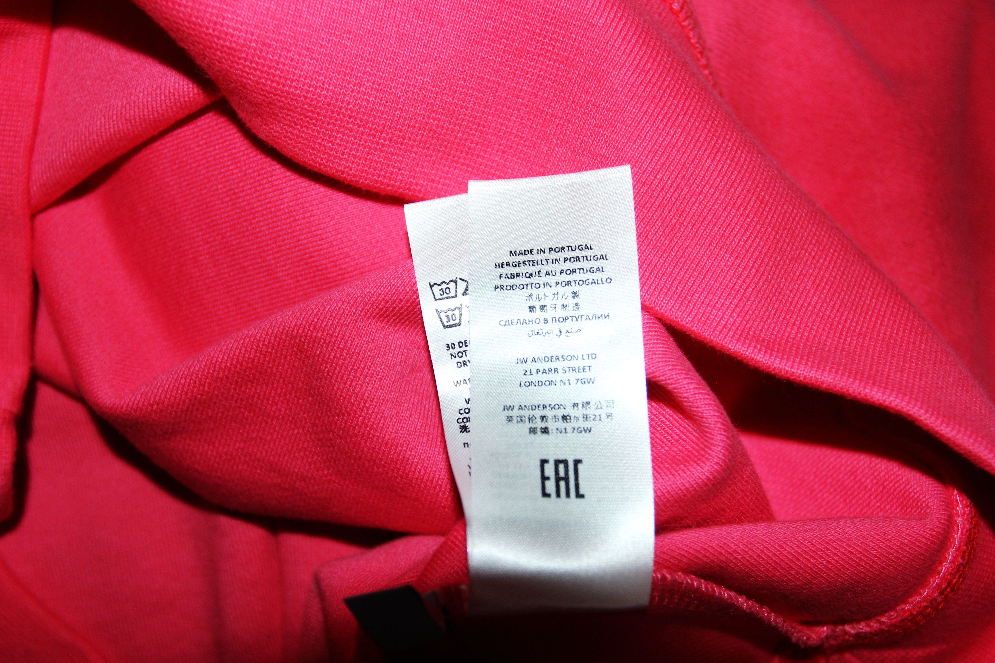 JW Anderson BNWT SS22 J.W.ANDERSON INSIDE OUT CONTRAST SWEATSHIRT S Size US S / EU 44-46 / 1 - 9 Thumbnail