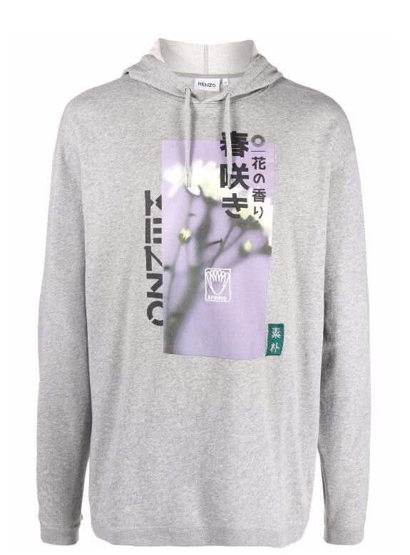 Kenzo BNWT SS22 KENZO SEASONAL GRAPHIC HOODIE L Size US L / EU 52-54 / 3 - 10 Thumbnail