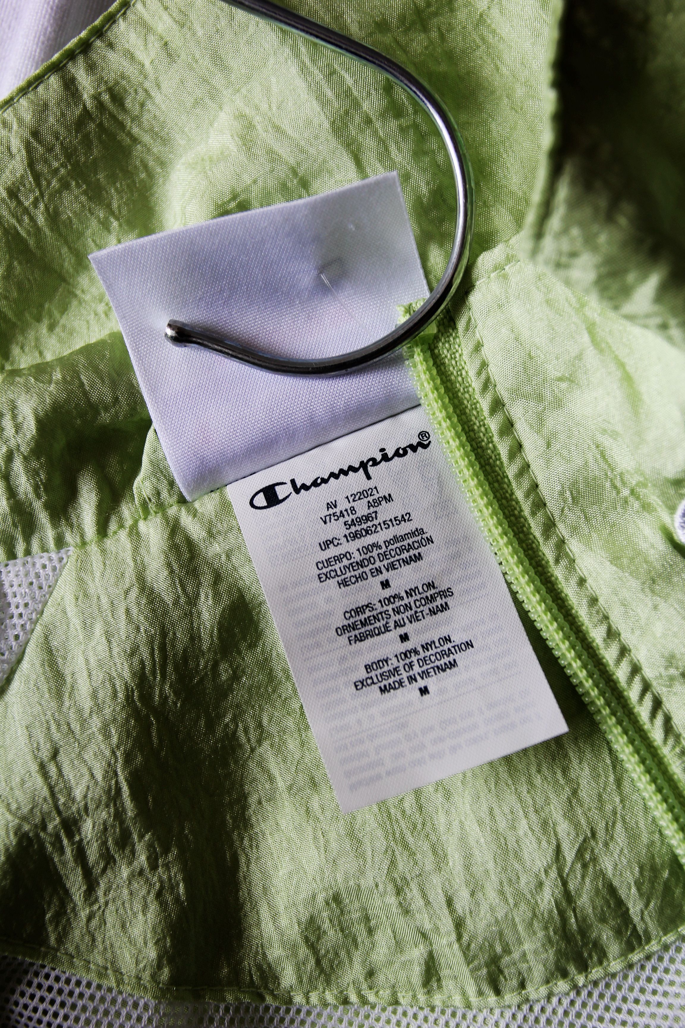 Champion BNWT SS22 CHAMPION PASTEL BLOCK NYLON TRACK JACKET M Size US M / EU 48-50 / 2 - 9 Thumbnail