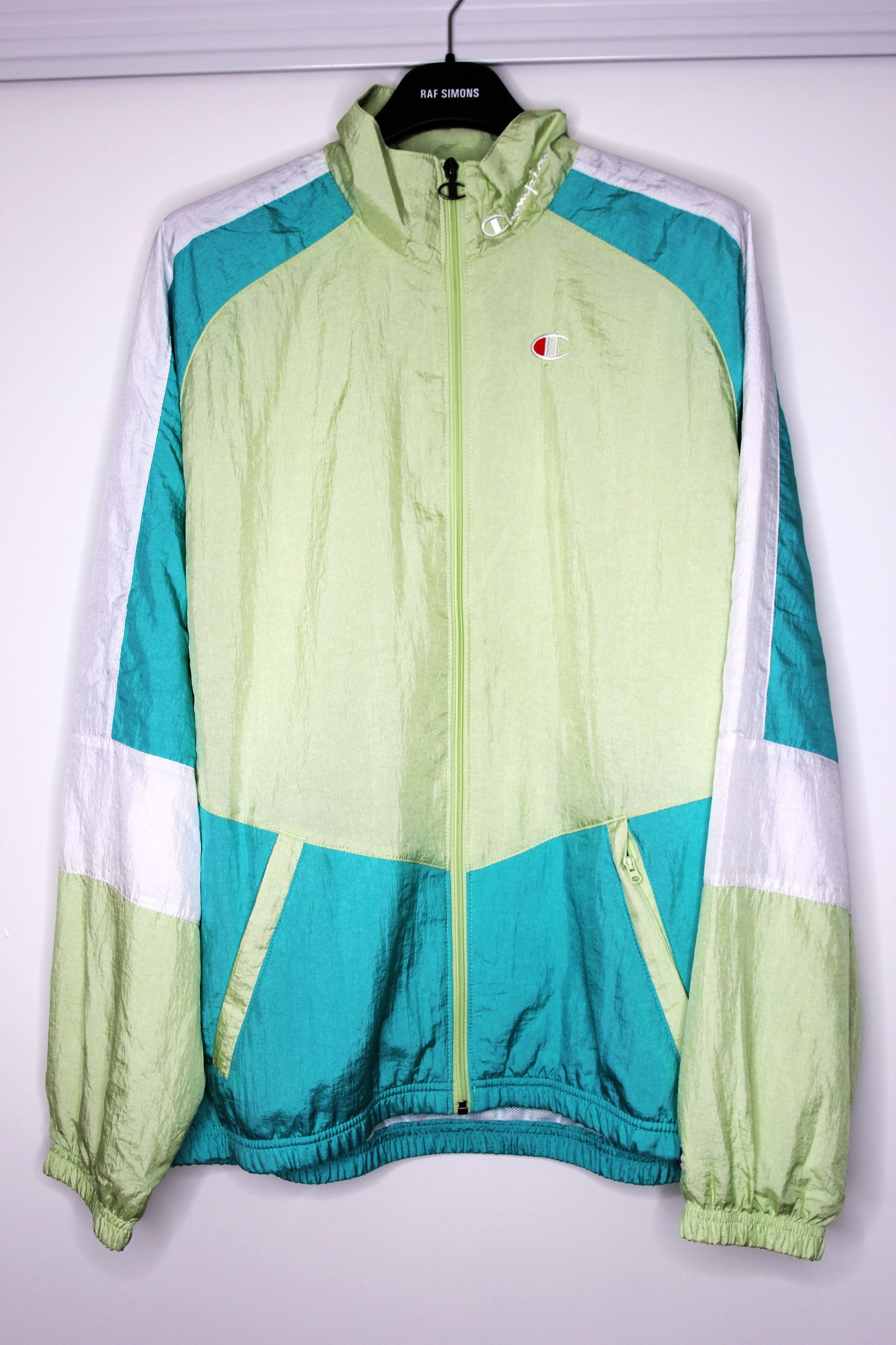 Champion BNWT SS22 CHAMPION PASTEL BLOCK NYLON TRACK JACKET M Size US M / EU 48-50 / 2 - 2 Thumbnail