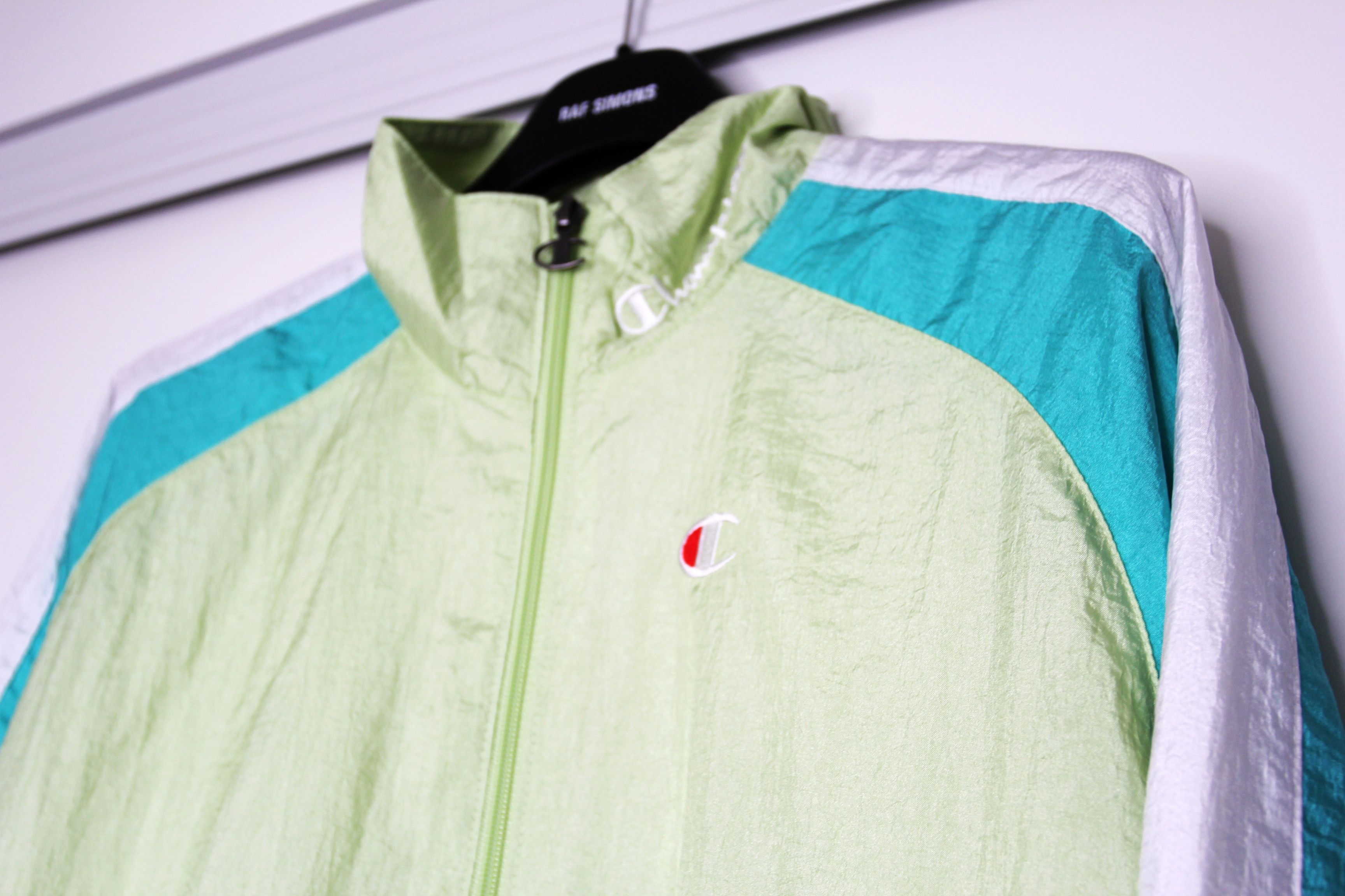 Champion BNWT SS22 CHAMPION PASTEL BLOCK NYLON TRACK JACKET M Size US M / EU 48-50 / 2 - 4 Thumbnail