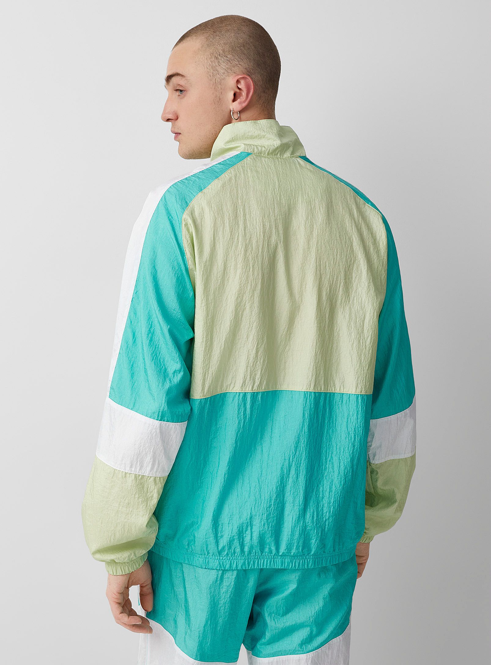 Champion BNWT SS22 CHAMPION PASTEL BLOCK NYLON TRACK JACKET M Size US M / EU 48-50 / 2 - 10 Thumbnail