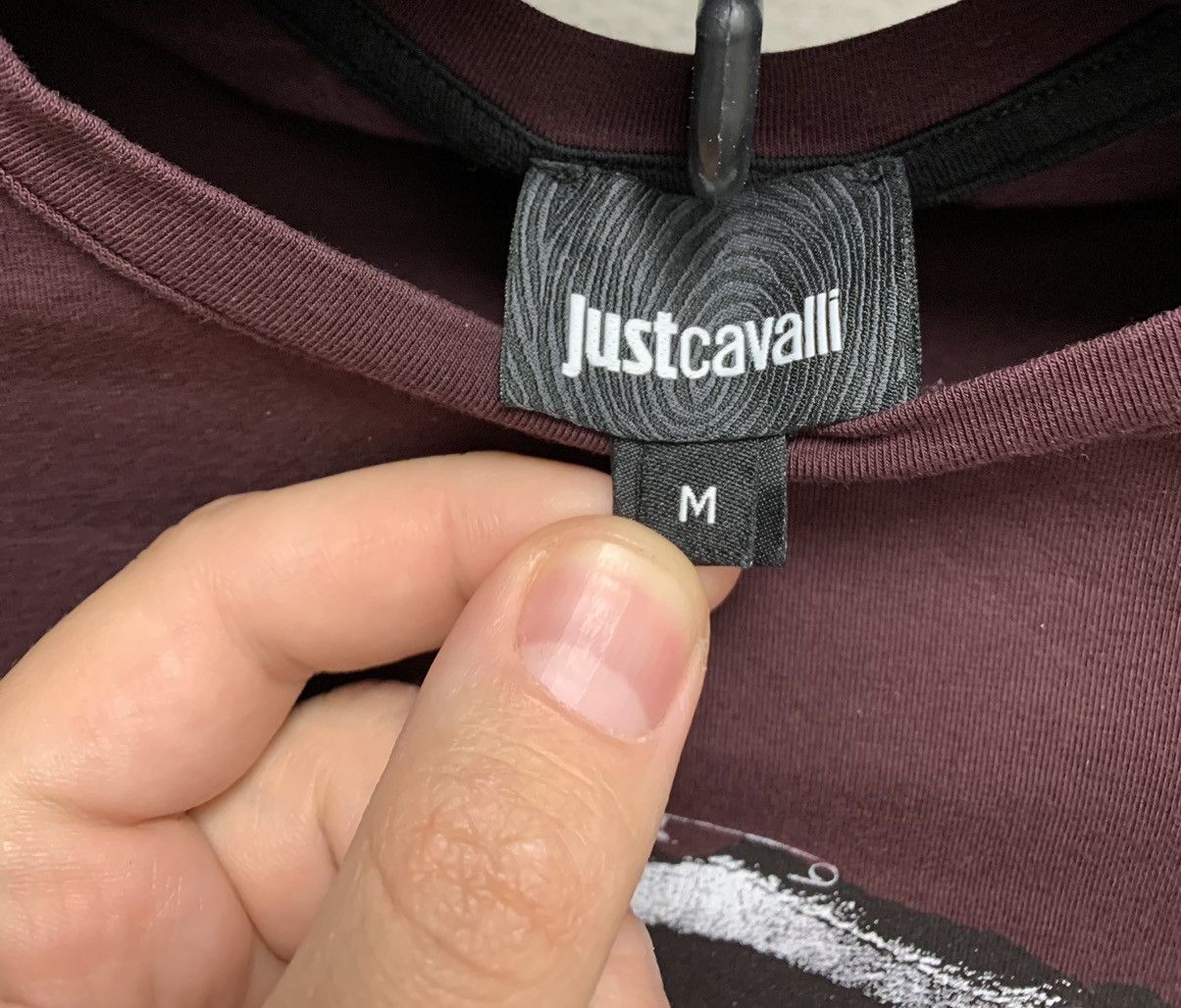 Just Cavalli Just cavalli purple t-shirt big logo M sz Size US M / EU 48-50 / 2 - 5 Thumbnail