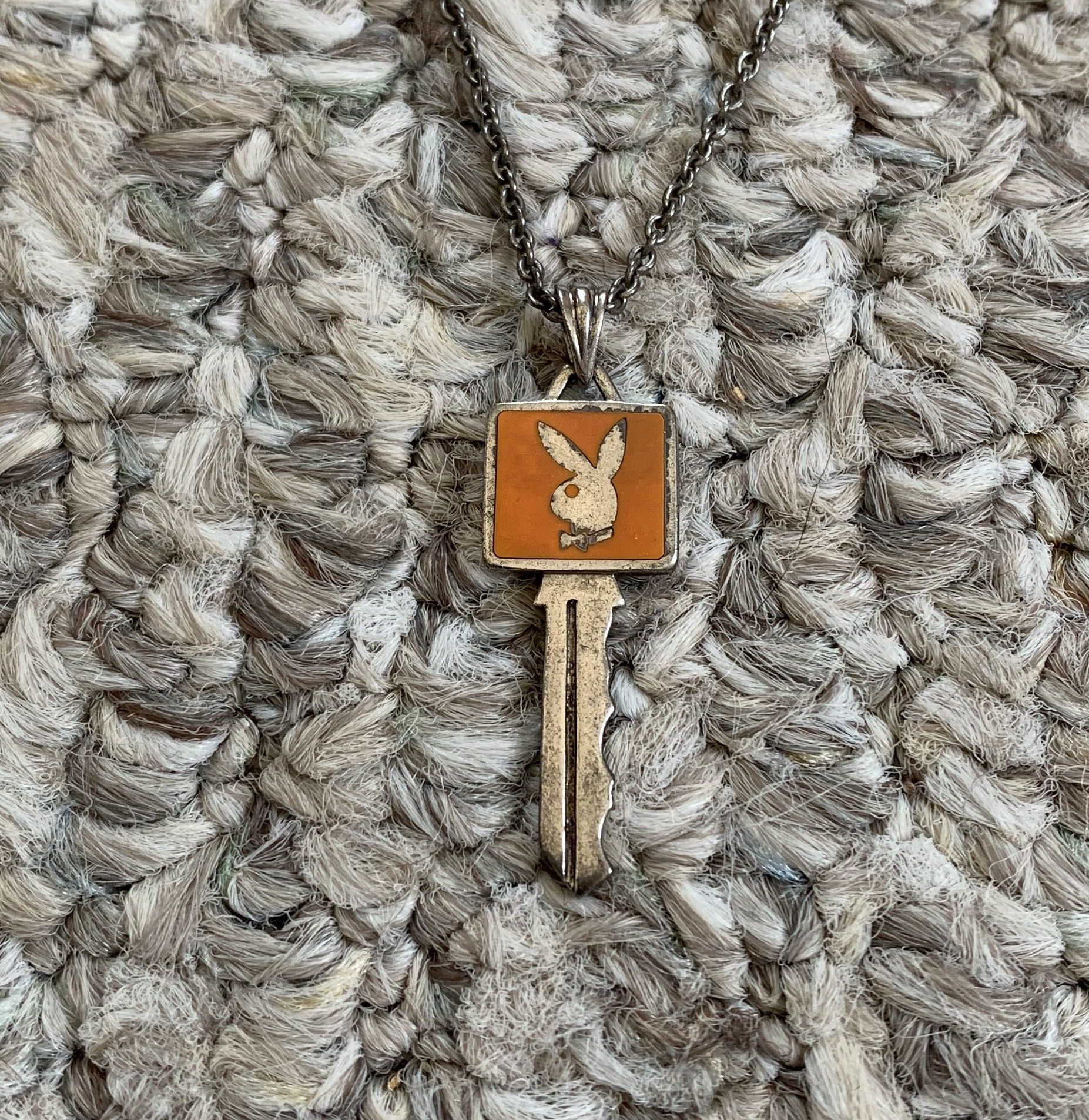 Hysteric Glamour × Playboy Hysteric Glamour x Playboy Silver Charm Necklace + Box Size ONE SIZE - 3 Thumbnail