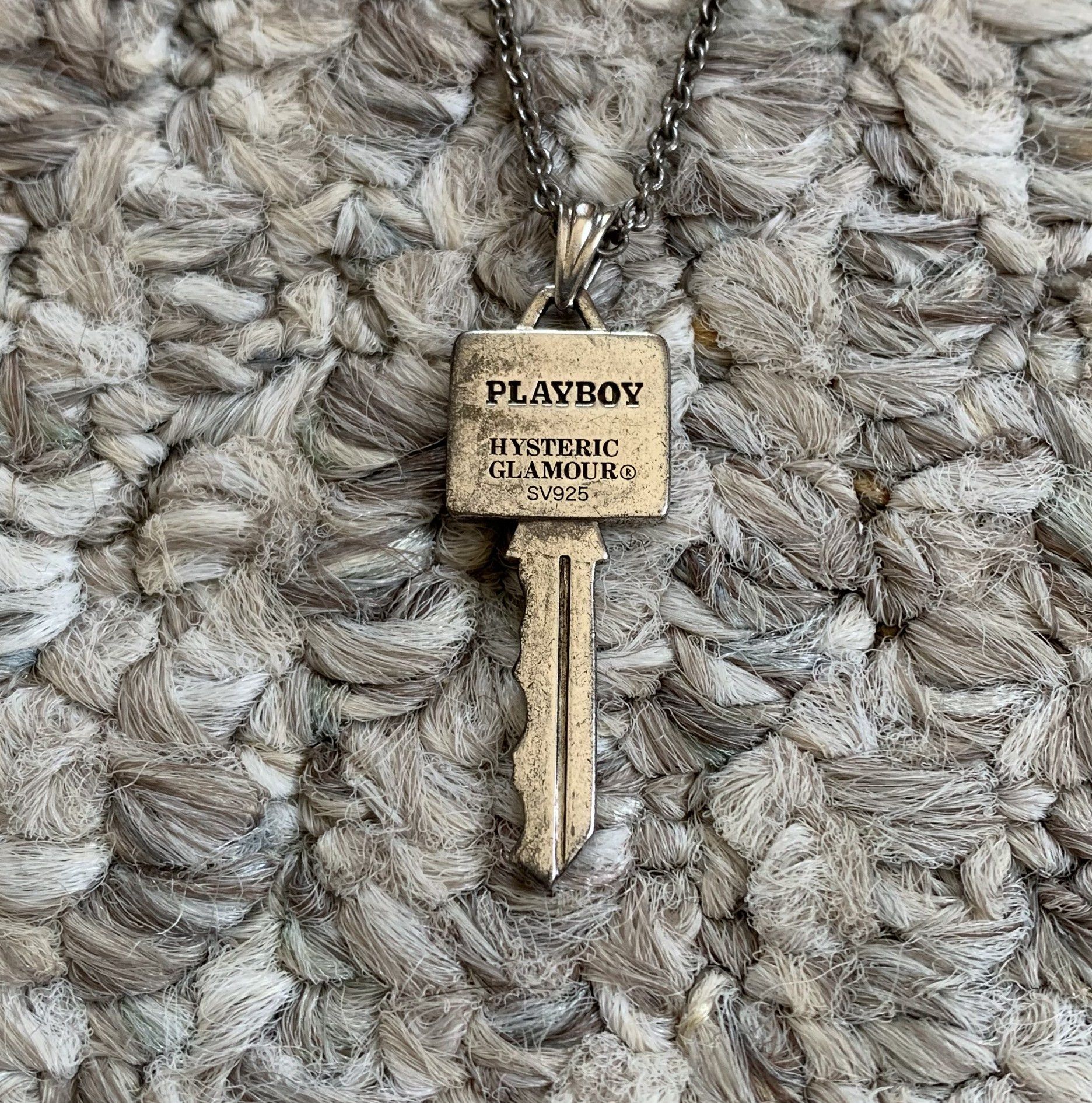 Hysteric Glamour × Playboy Hysteric Glamour x Playboy Silver Charm Necklace + Box Size ONE SIZE - 7 Thumbnail