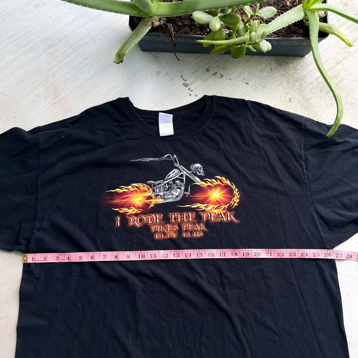 Vintage Biker “I rode to Pike’s Peak” Motorcycle Tee XXXL Size US XXL / EU 58 / 5 - 5 Thumbnail