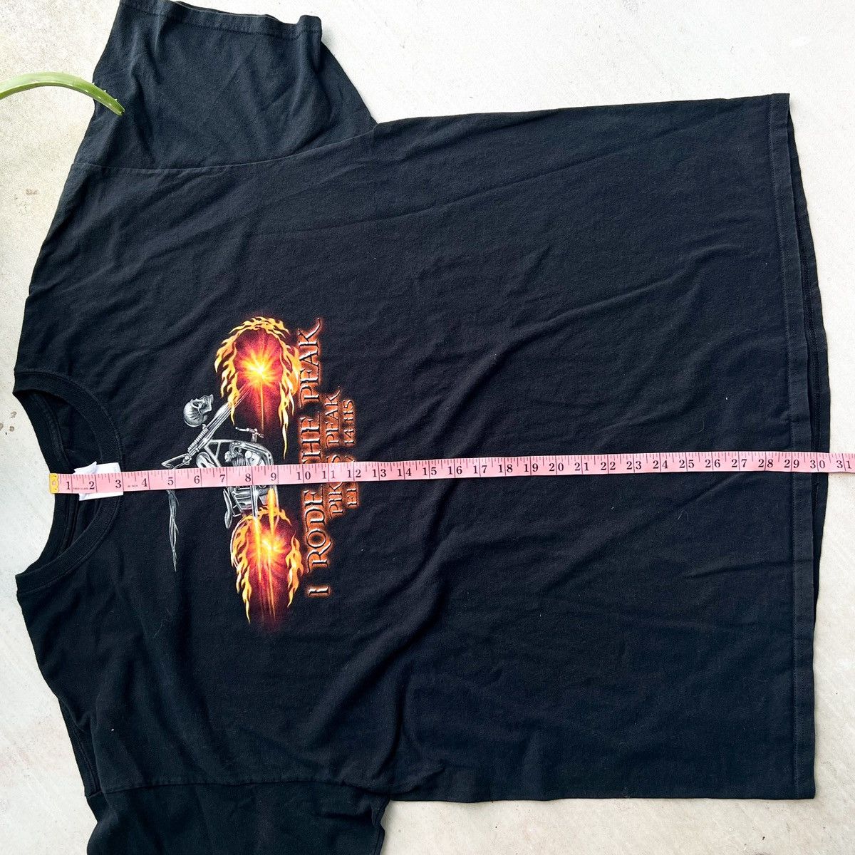 Vintage Biker “I rode to Pike’s Peak” Motorcycle Tee XXXL Size US XXL / EU 58 / 5 - 6 Thumbnail