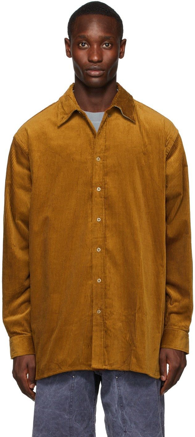 Acne Studios BNWT SS22 ACNE STUDIOS CORDUROY SHIRT 46 Size US S / EU 44-46 / 1 - 1 Thumbnail