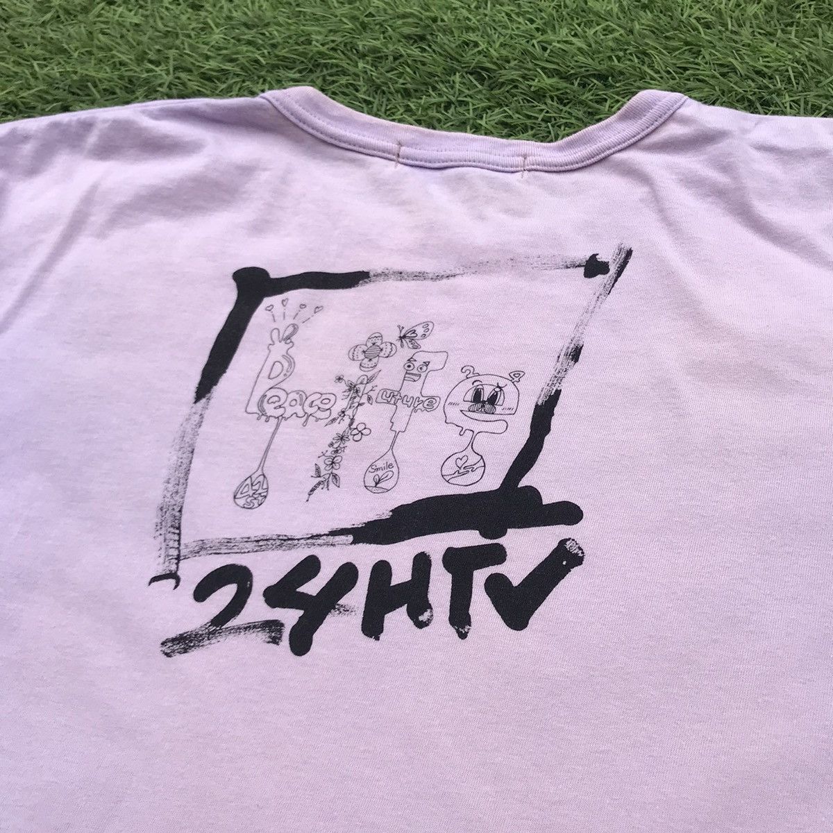 Japanese Brand × Takashi Murakami × Vintage Vintage Takashi Murakami Tee Size US S / EU 44-46 / 1 - 4 Thumbnail