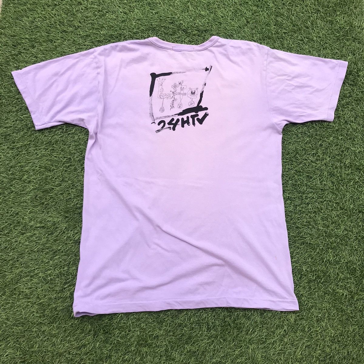 Japanese Brand × Takashi Murakami × Vintage Vintage Takashi Murakami Tee Size US S / EU 44-46 / 1 - 2 Thumbnail