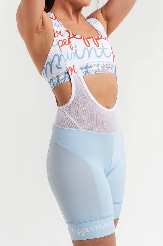 Other BNWT SS22 PEPPERMINT BIKE BIB OVERALLS XL Size 32" / US 10 / IT 46 - 11 Thumbnail