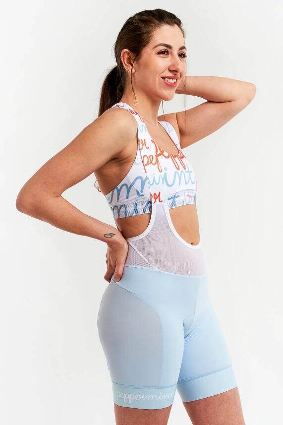 Other BNWT SS22 PEPPERMINT BIKE BIB OVERALLS XL Size 32" / US 10 / IT 46 - 10 Thumbnail