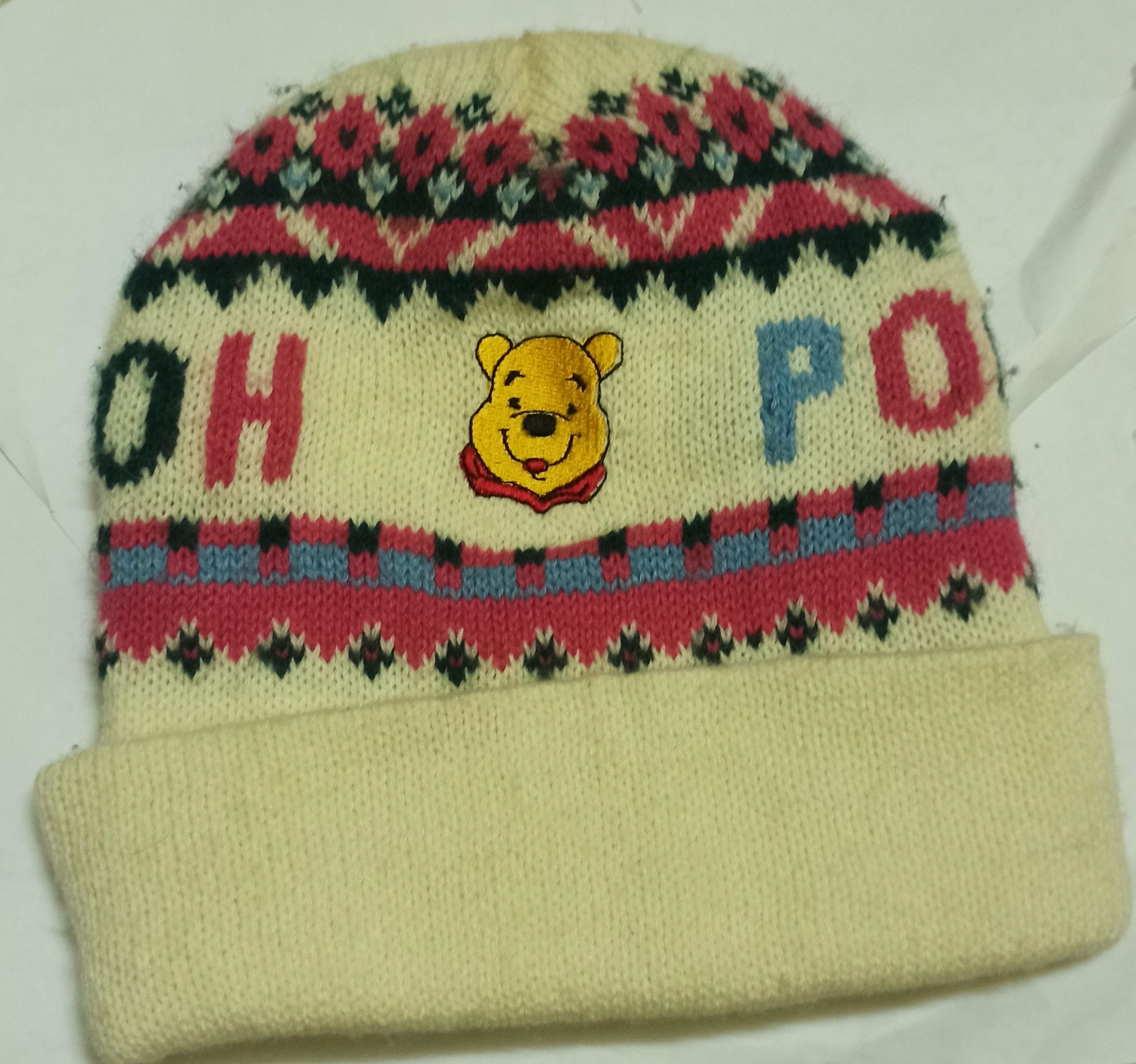 image of Beanie Disney Winnie The Pooh in Cream, Men's
