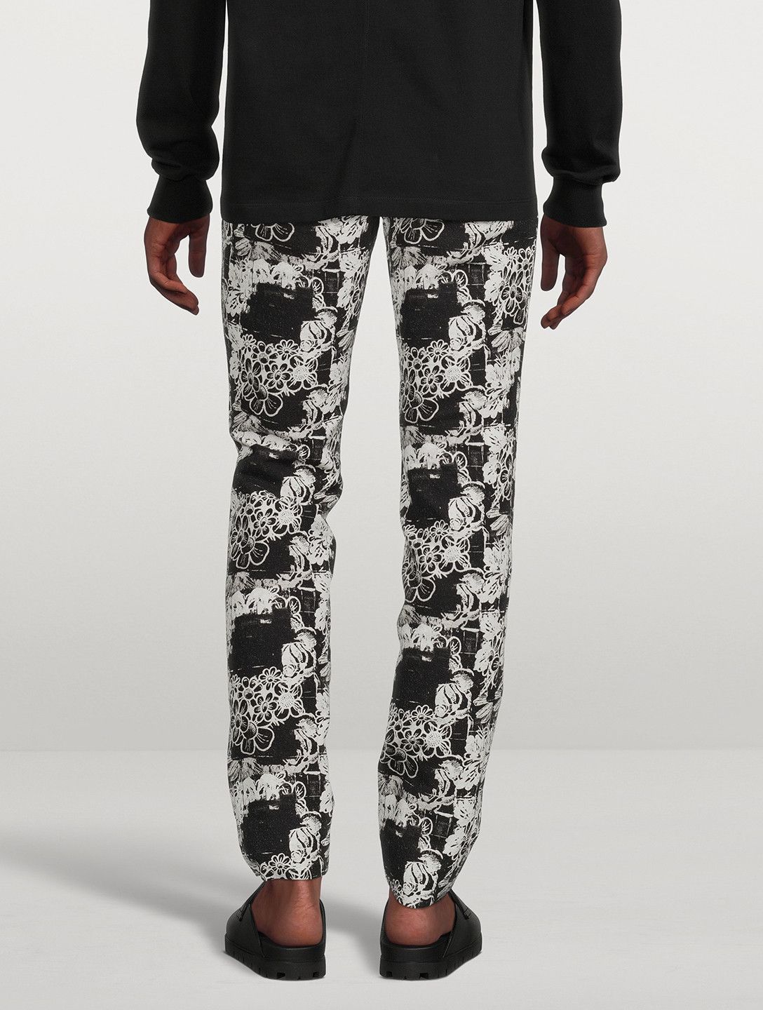 Comme des Garcons Homme Plus BNWT SS22 COMME DES GARCONS HOMME PLUS FLORAL PRINT PANTS L Size US 34 / EU 50 - 11 Thumbnail