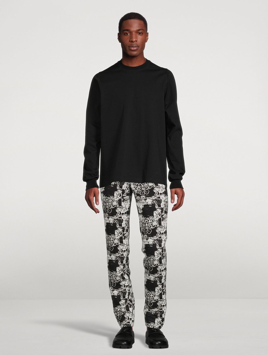 Comme des Garcons Homme Plus BNWT SS22 COMME DES GARCONS HOMME PLUS FLORAL PRINT PANTS L Size US 34 / EU 50 - 13 Thumbnail