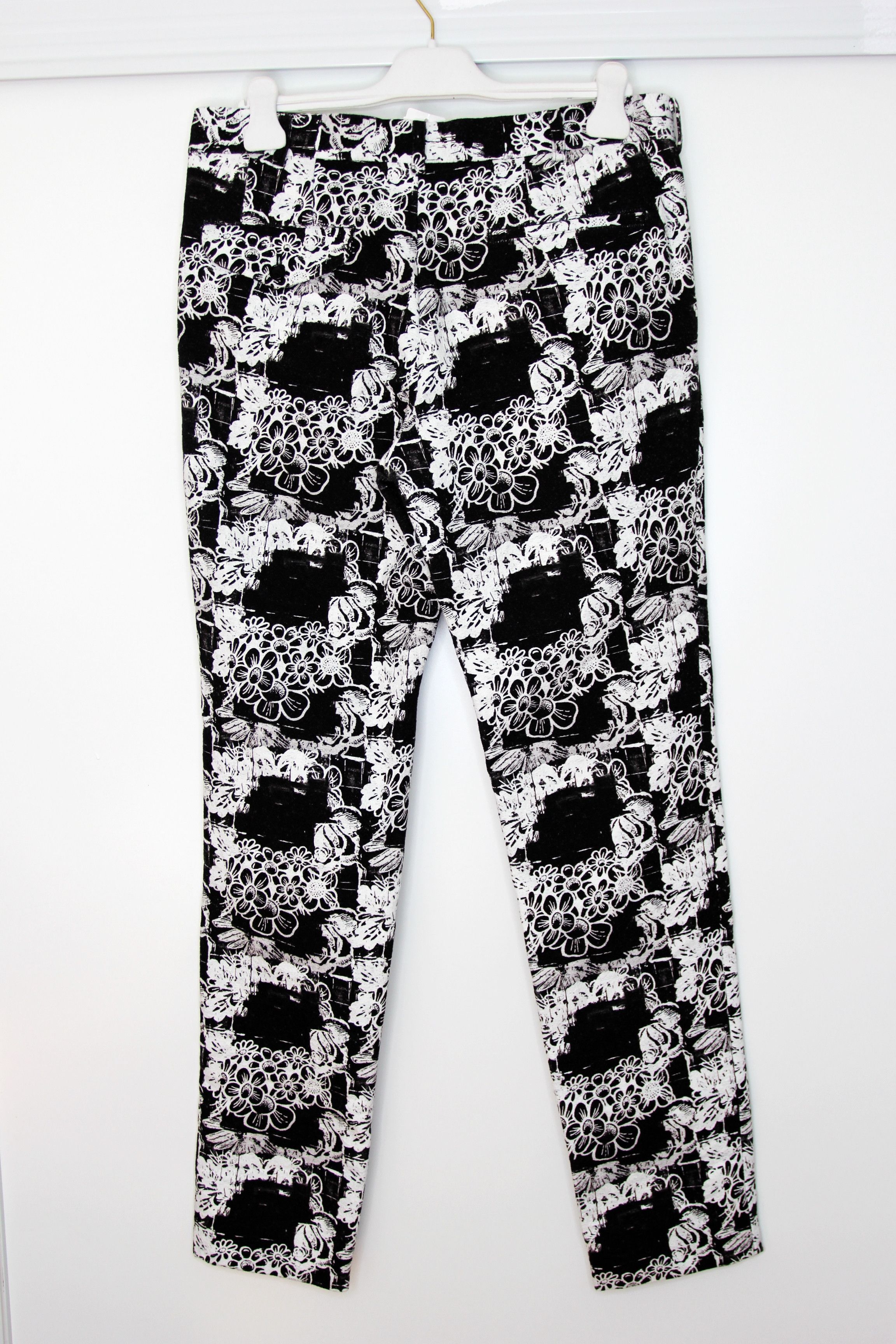 Comme des Garcons Homme Plus BNWT SS22 COMME DES GARCONS HOMME PLUS FLORAL PRINT PANTS L Size US 34 / EU 50 - 3 Thumbnail