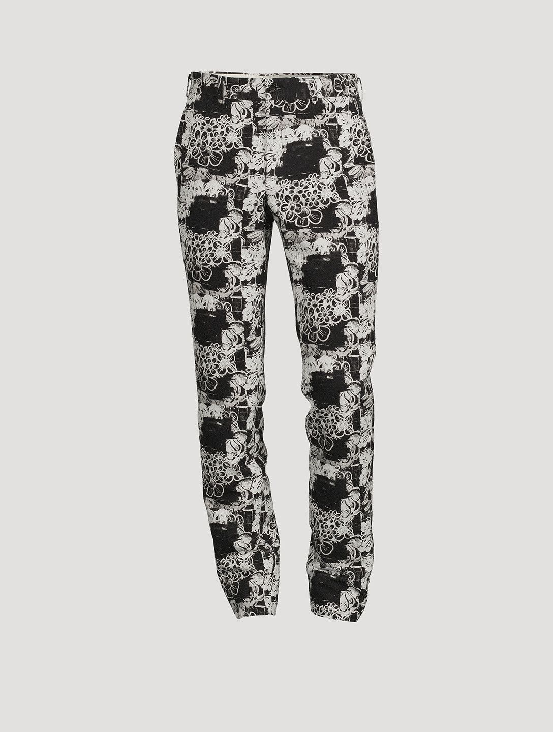 Comme des Garcons Homme Plus BNWT SS22 COMME DES GARCONS HOMME PLUS FLORAL PRINT PANTS L Size US 34 / EU 50 - 9 Thumbnail
