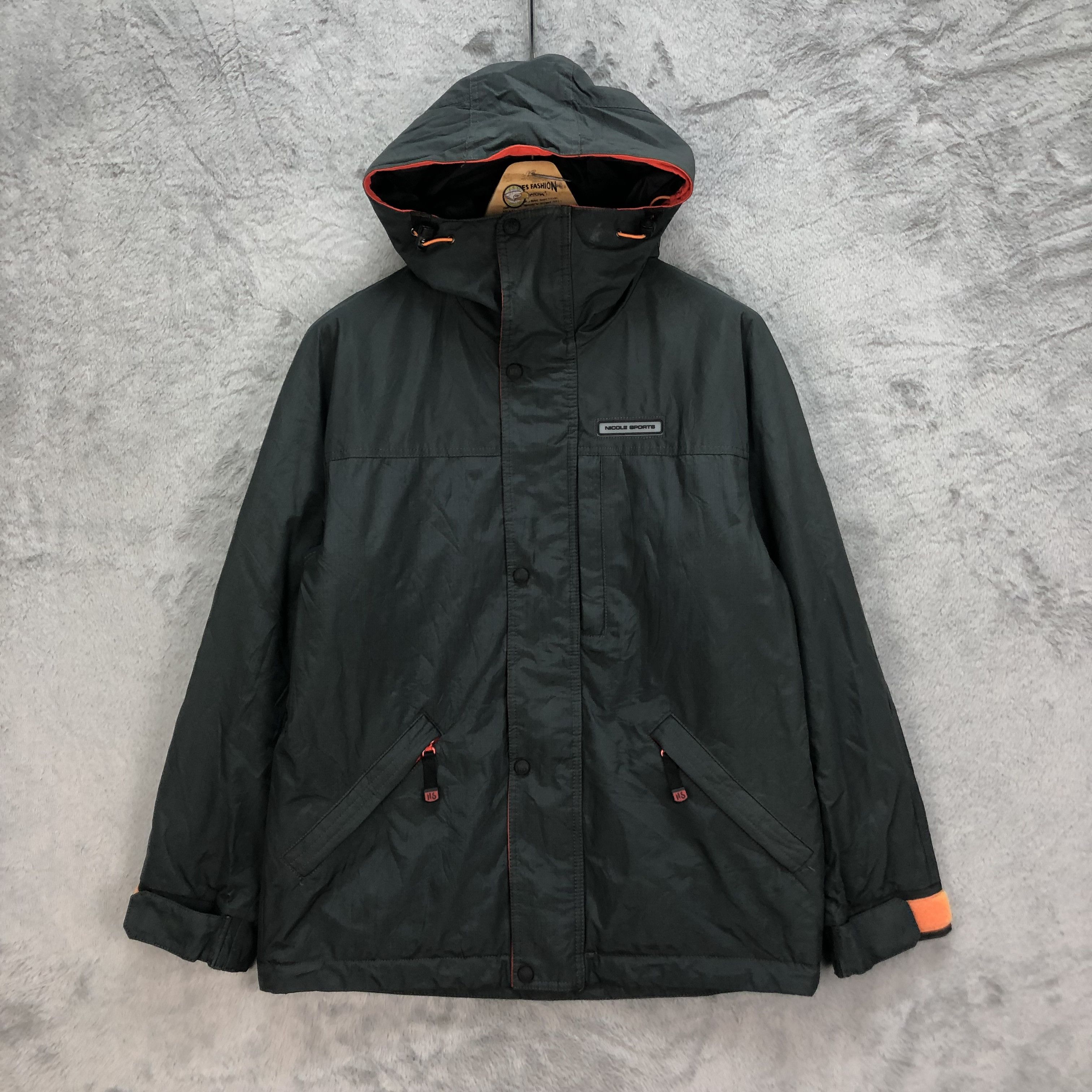 Japanese Brand NICOLE SPORTS Made in Japan Parka #5189-178 Size US M / EU 48-50 / 2 - 1 Thumbnail