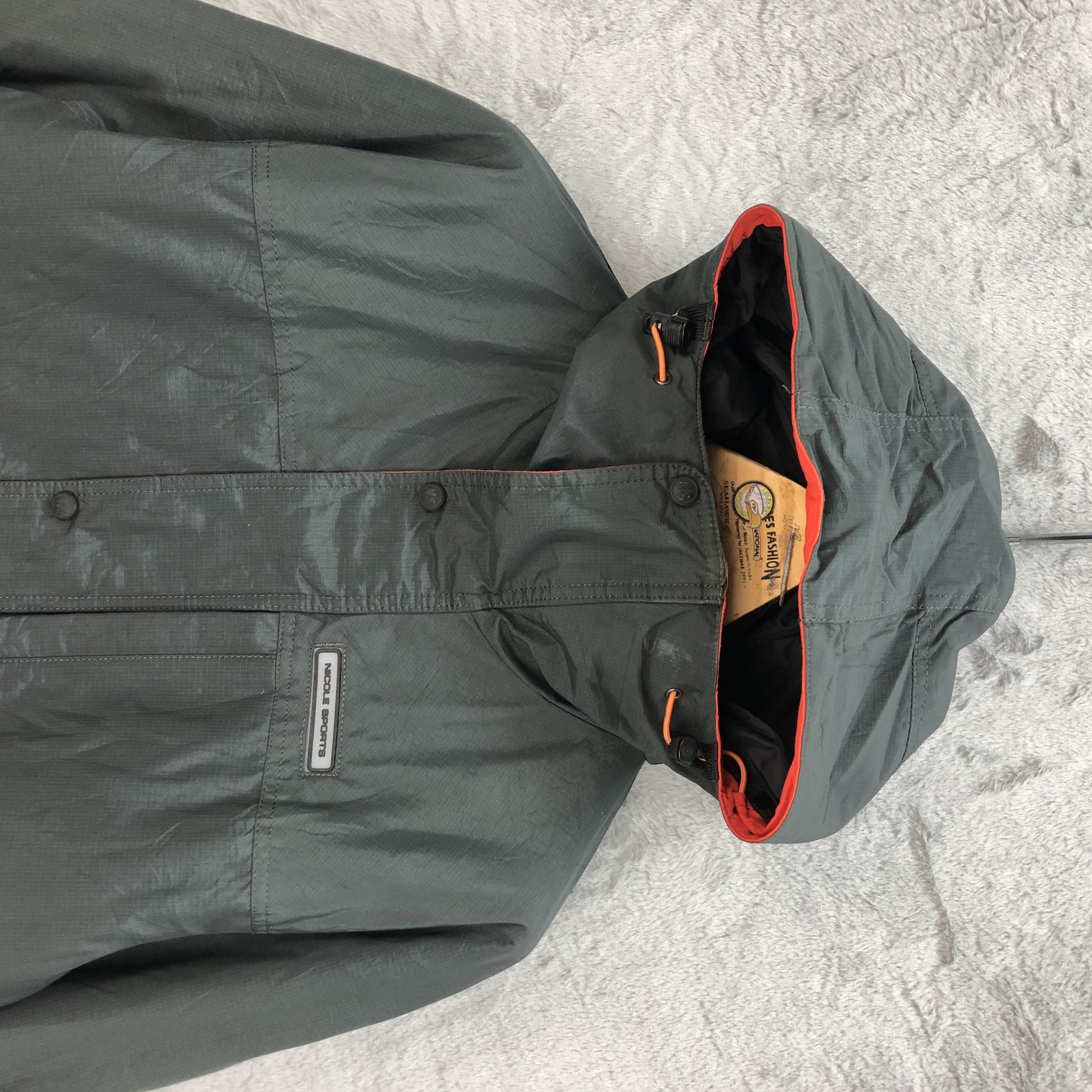 Japanese Brand NICOLE SPORTS Made in Japan Parka #5189-178 Size US M / EU 48-50 / 2 - 2 Thumbnail