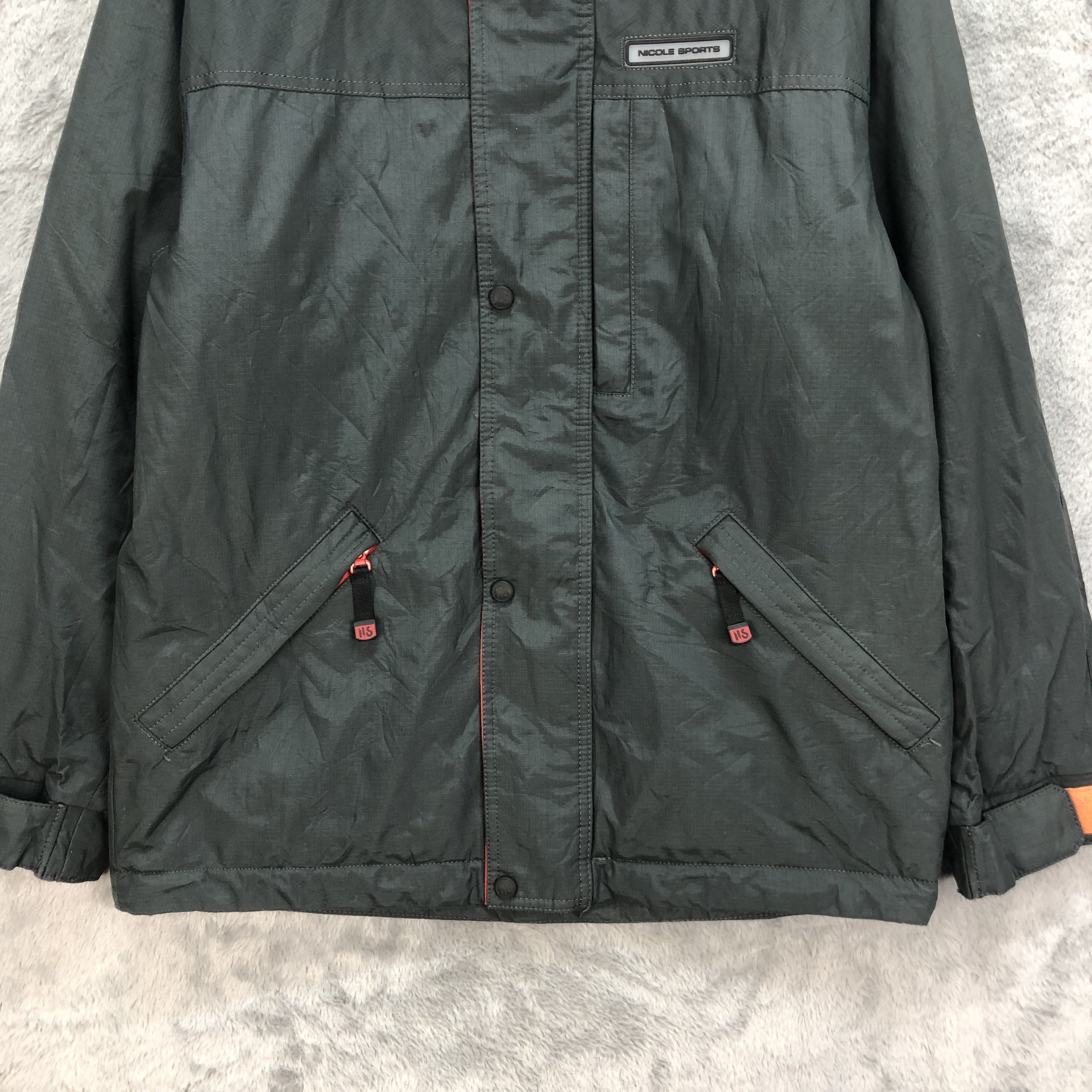 Japanese Brand NICOLE SPORTS Made in Japan Parka #5189-178 Size US M / EU 48-50 / 2 - 4 Thumbnail