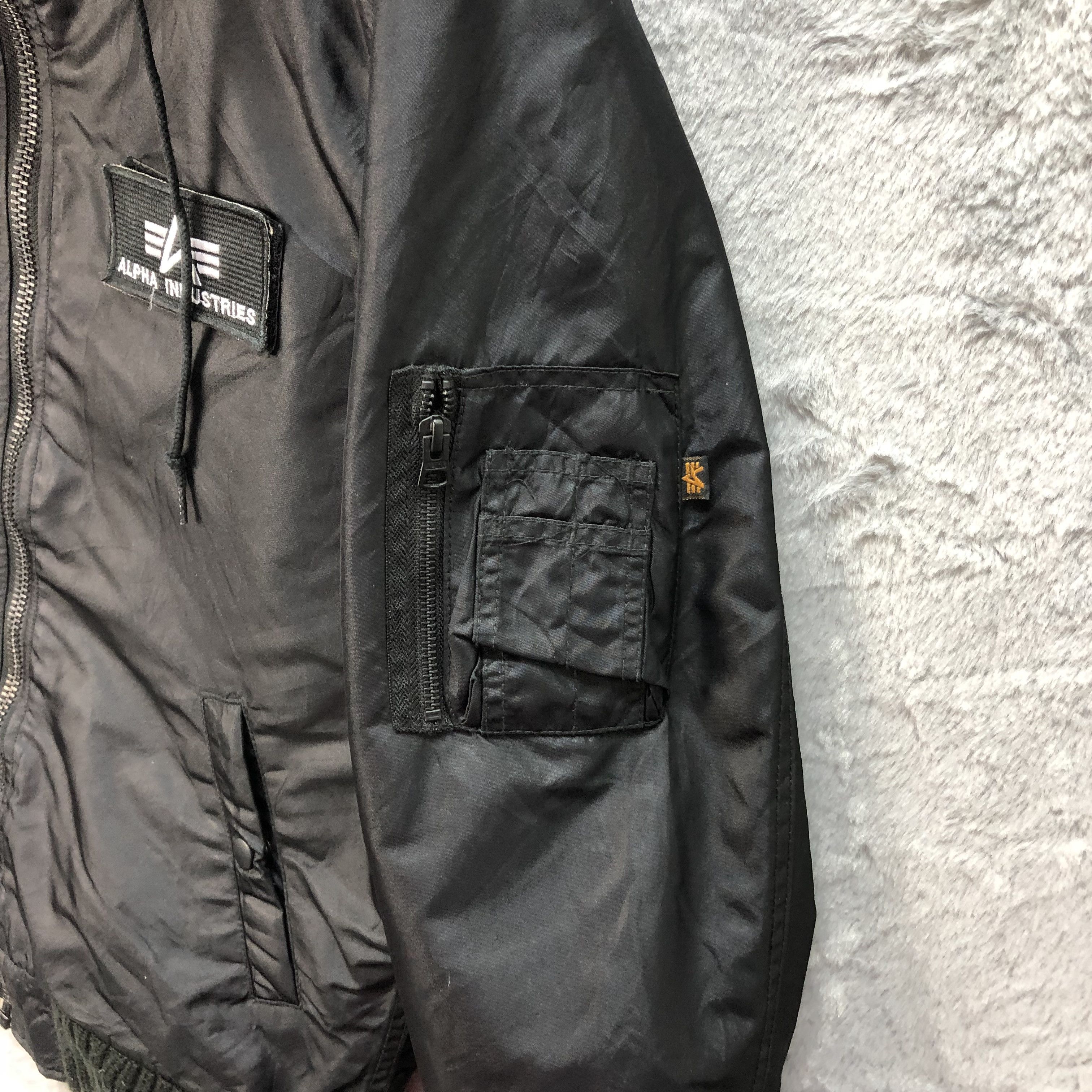 Alpha Industries Alpha Industries Hooded Jacket #4961-39 Size US XL / EU 56 / 4 - 8 Thumbnail