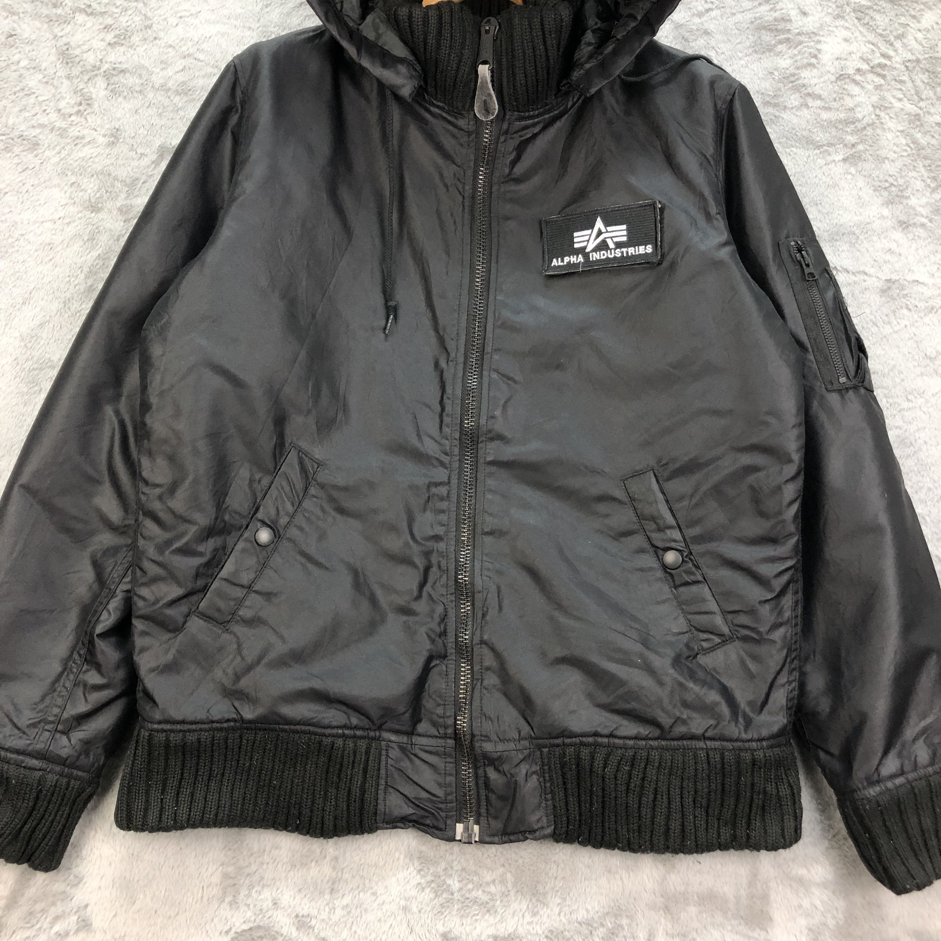 Alpha Industries Alpha Industries Hooded Jacket #4961-39 Size US XL / EU 56 / 4 - 5 Thumbnail
