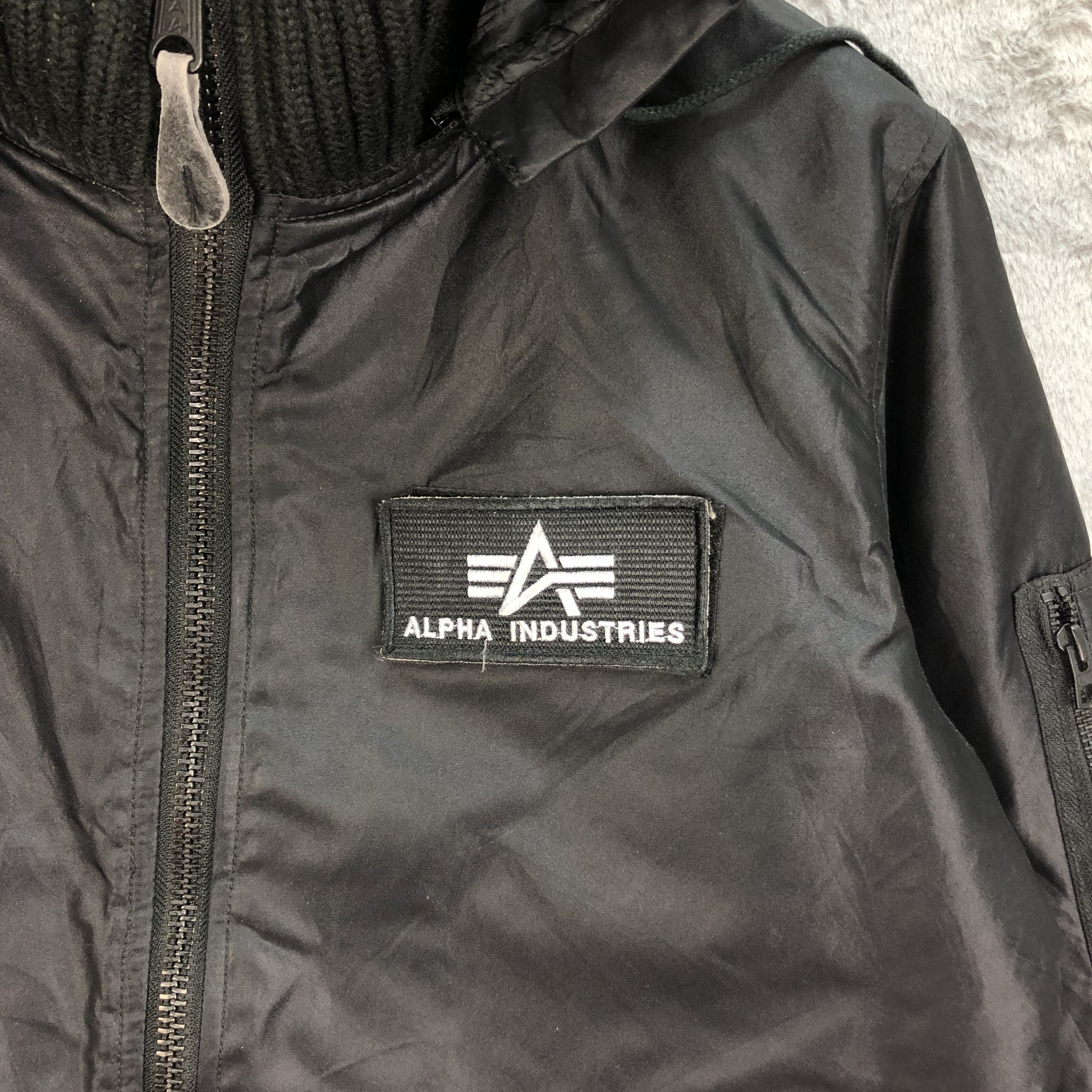 Alpha Industries Alpha Industries Hooded Jacket #4961-39 Size US XL / EU 56 / 4 - 4 Thumbnail