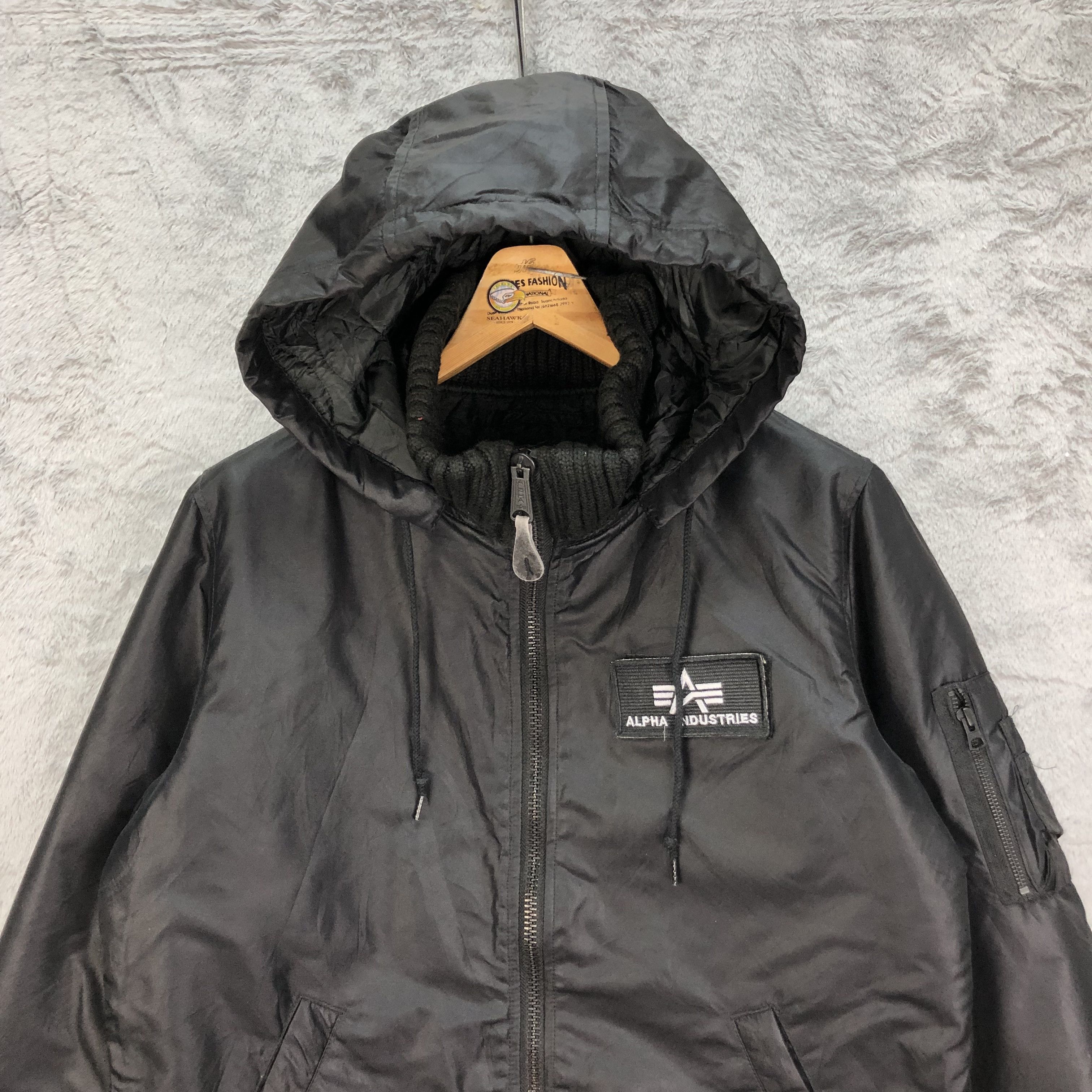 Alpha Industries Alpha Industries Hooded Jacket #4961-39 Size US XL / EU 56 / 4 - 2 Thumbnail