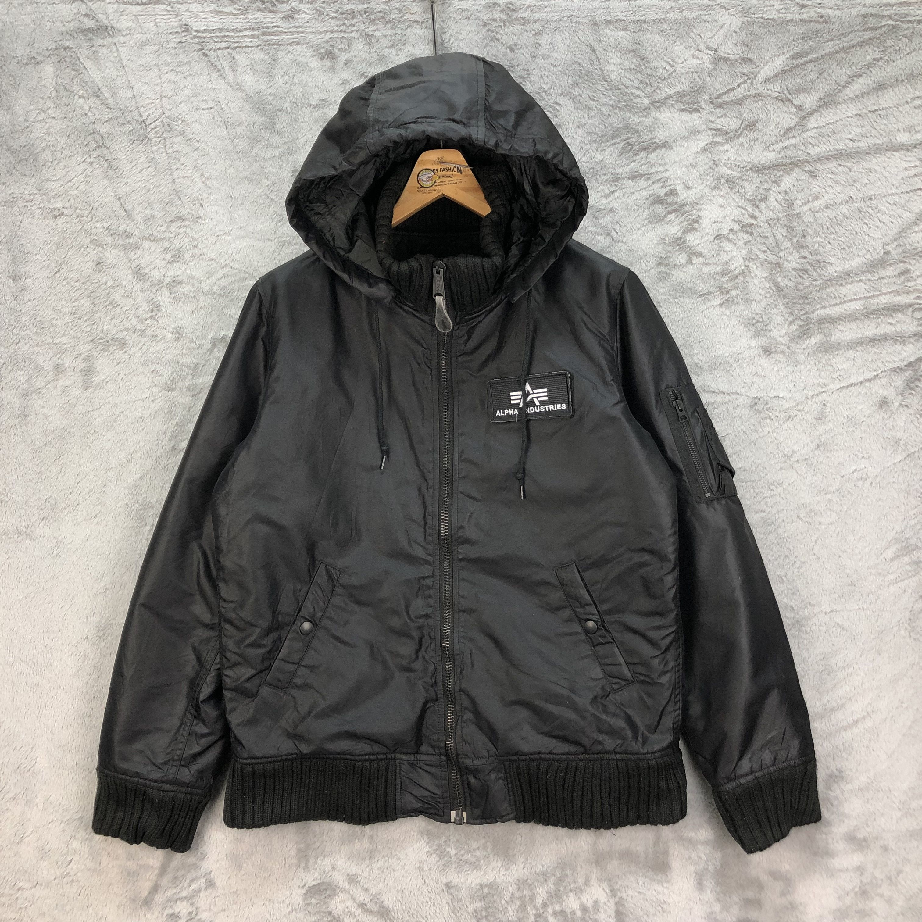 Alpha Industries Alpha Industries Hooded Jacket #4961-39 Size US XL / EU 56 / 4 - 1 Thumbnail