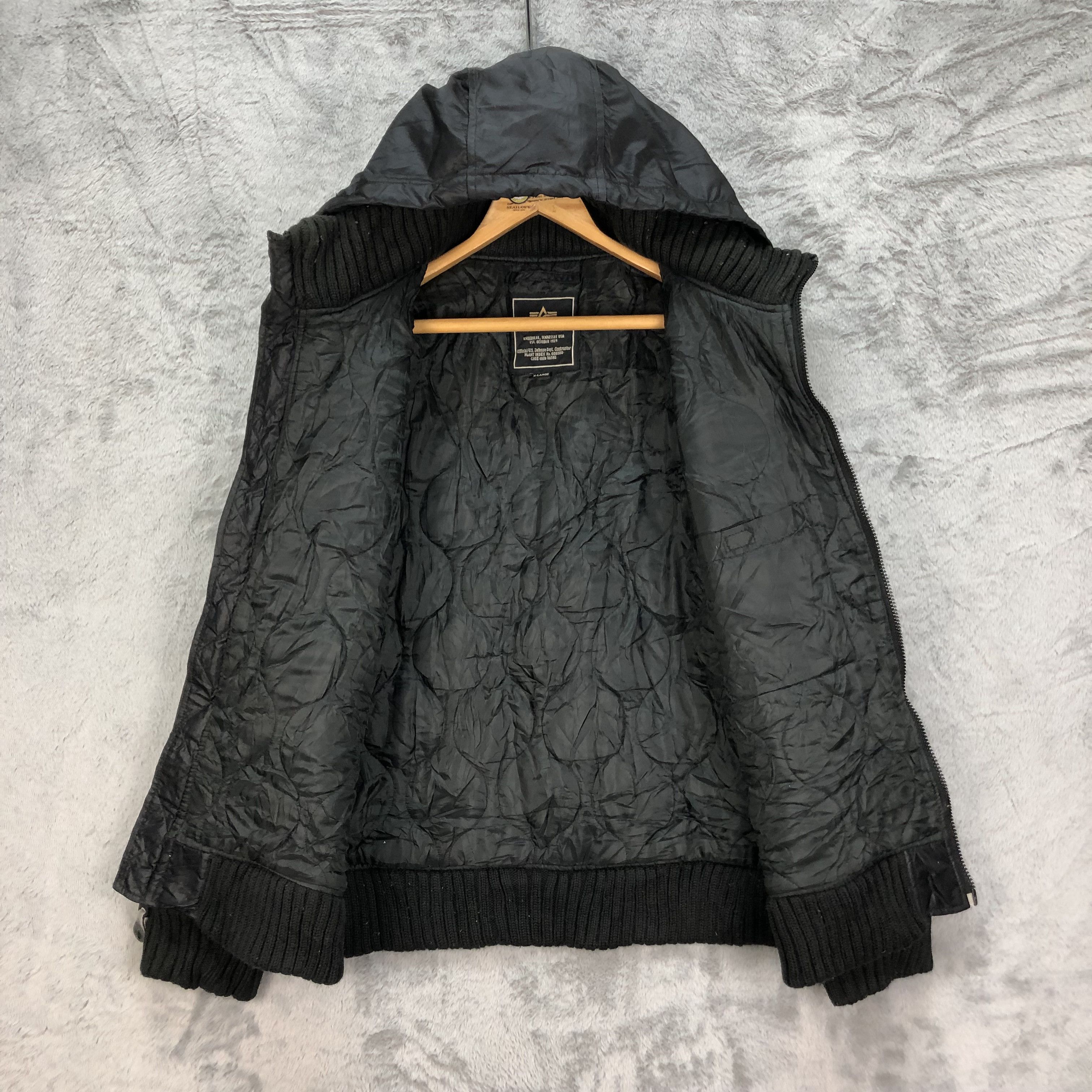 Alpha Industries Alpha Industries Hooded Jacket #4961-39 Size US XL / EU 56 / 4 - 10 Thumbnail
