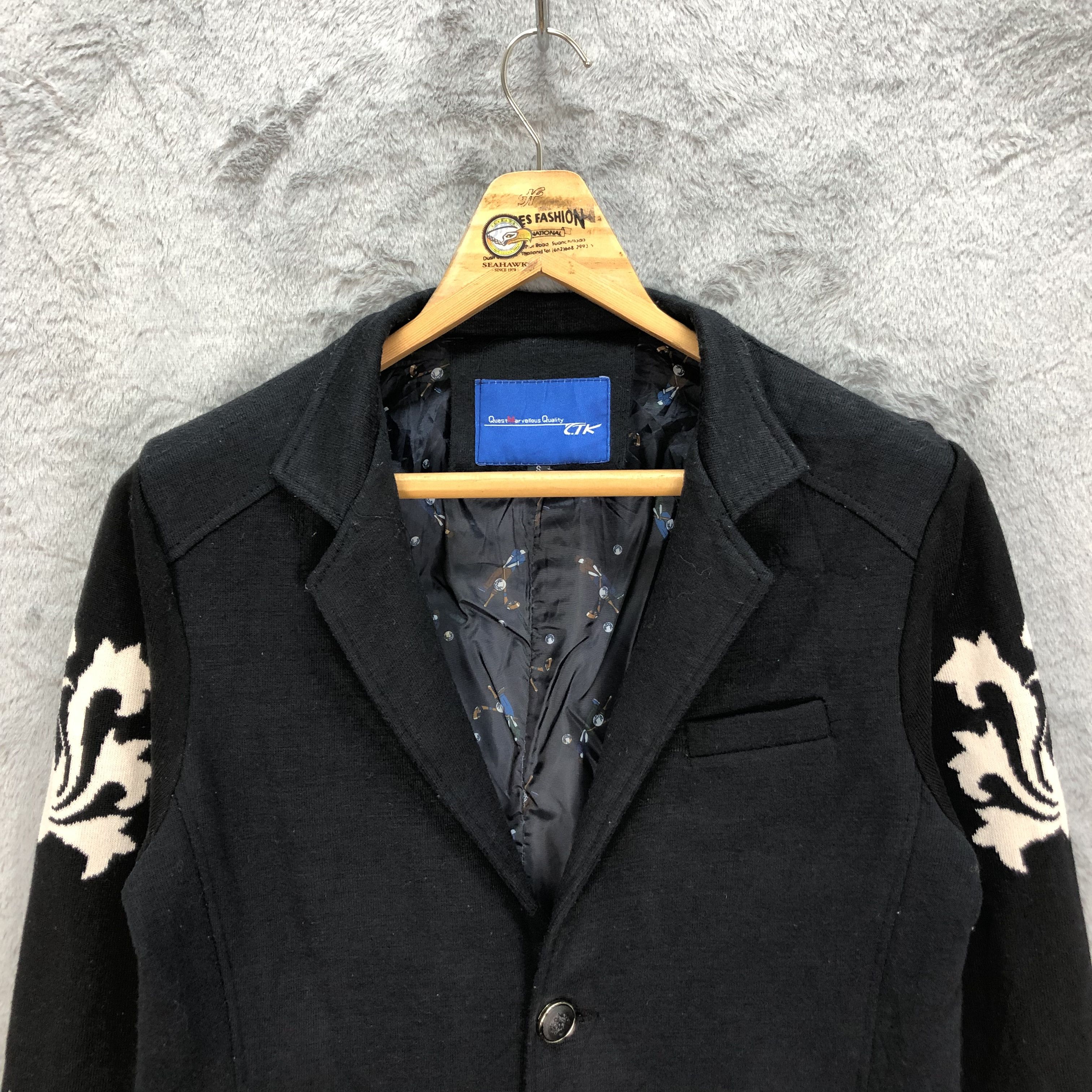 Japanese Brand QUEST MARVELLOUS QUALITY NICE DESIGN CASUAL JACKET #5379-187 Size US S / EU 44-46 / 1 - 2 Thumbnail