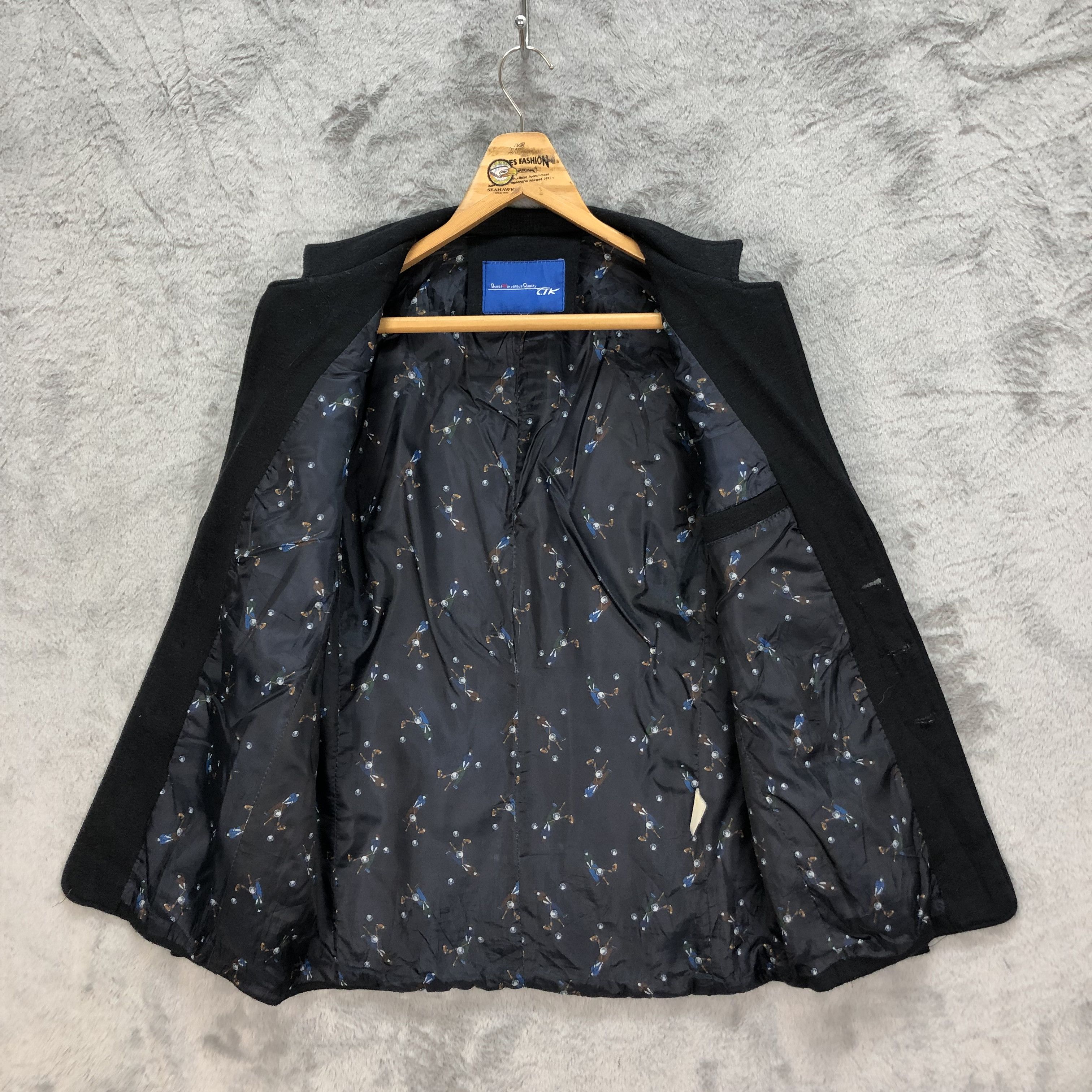 Japanese Brand QUEST MARVELLOUS QUALITY NICE DESIGN CASUAL JACKET #5379-187 Size US S / EU 44-46 / 1 - 7 Thumbnail