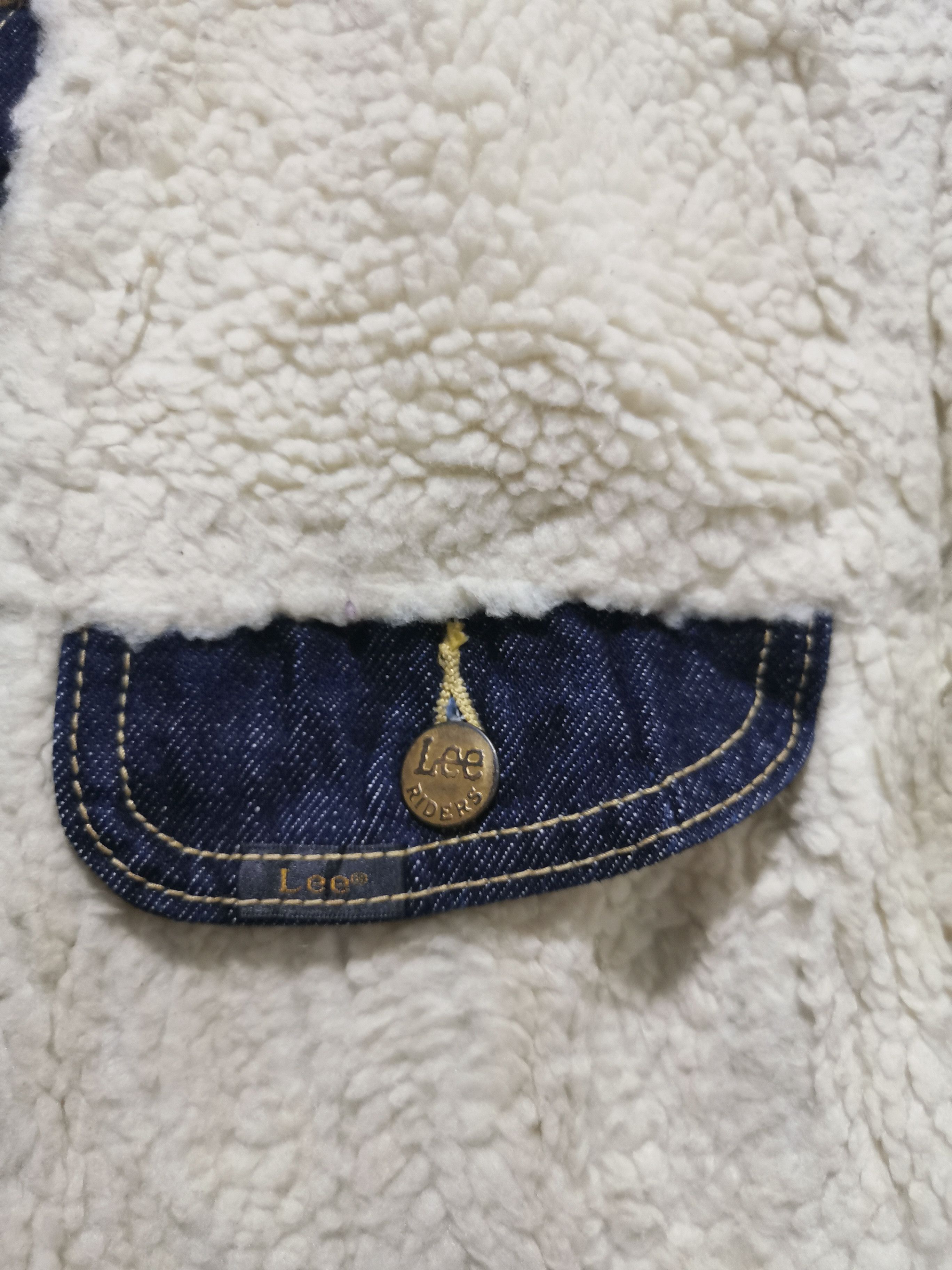 Lee × Vintage Vintage Lee Storm Rider Fleece Sherpa Jacket Size M / US 6-8 / IT 42-44 - 4 Thumbnail