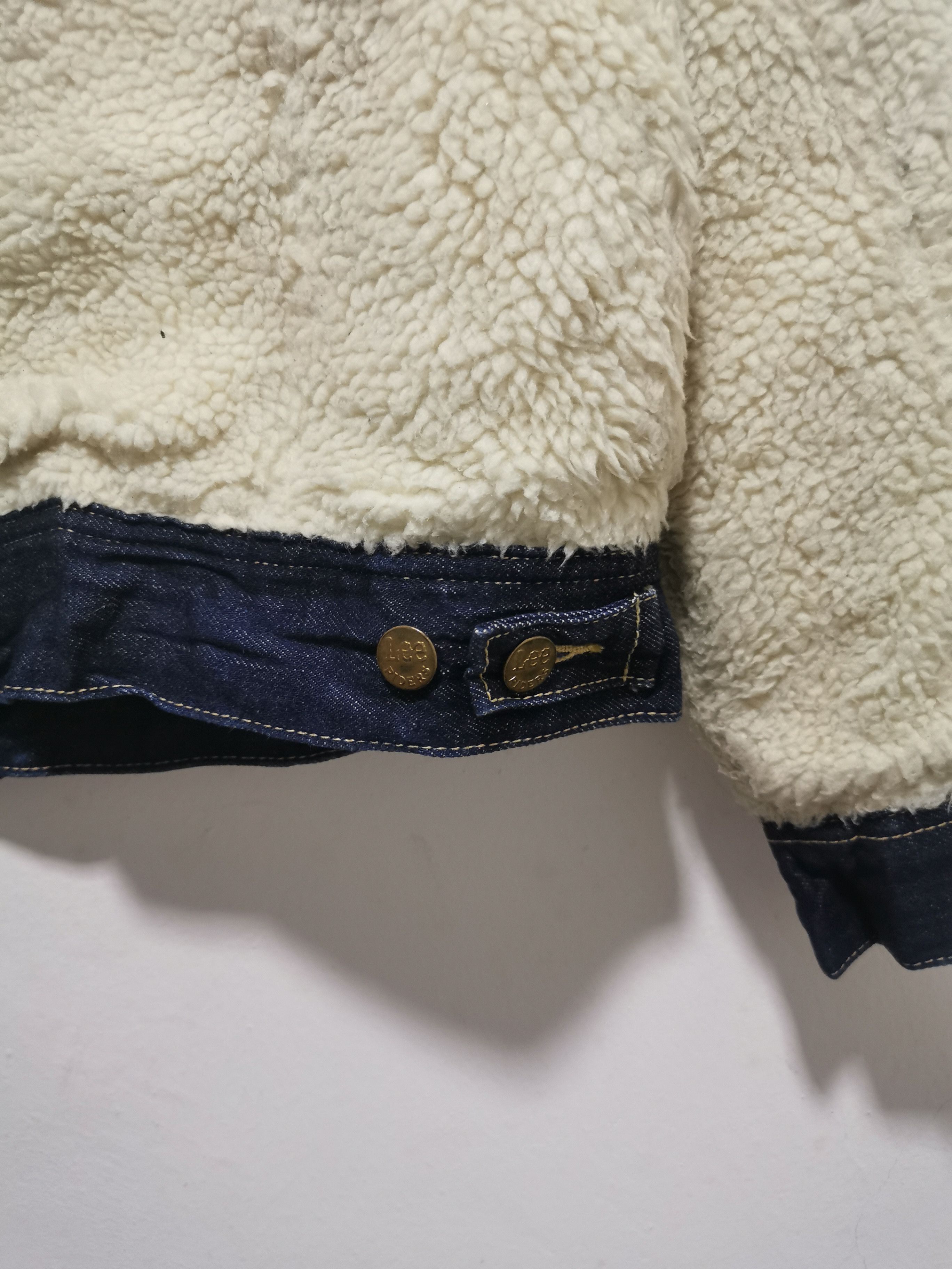 Lee × Vintage Vintage Lee Storm Rider Fleece Sherpa Jacket Size M / US 6-8 / IT 42-44 - 8 Thumbnail